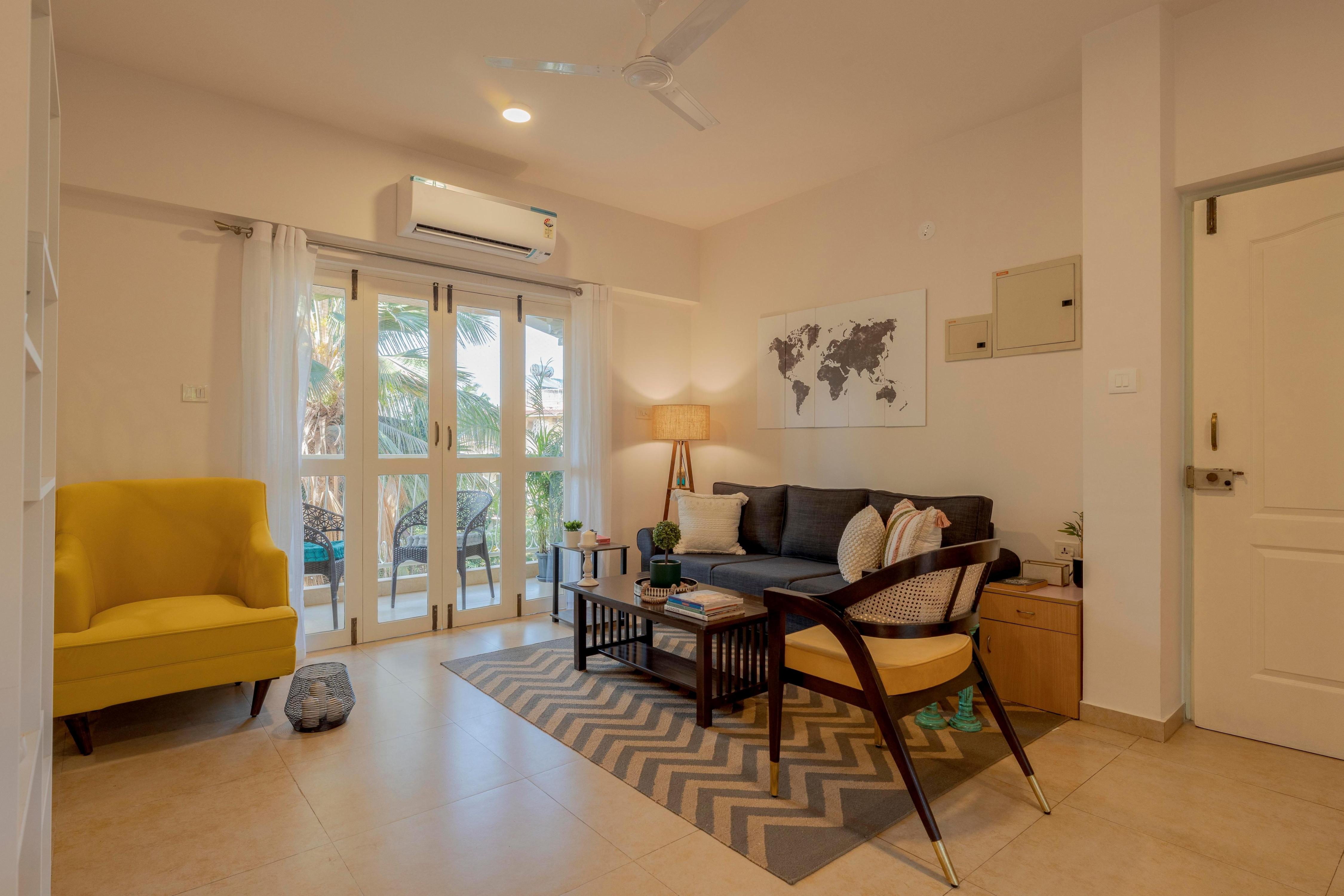 Staymaster Zest 2BHK in Arpora Nr Baga Pool