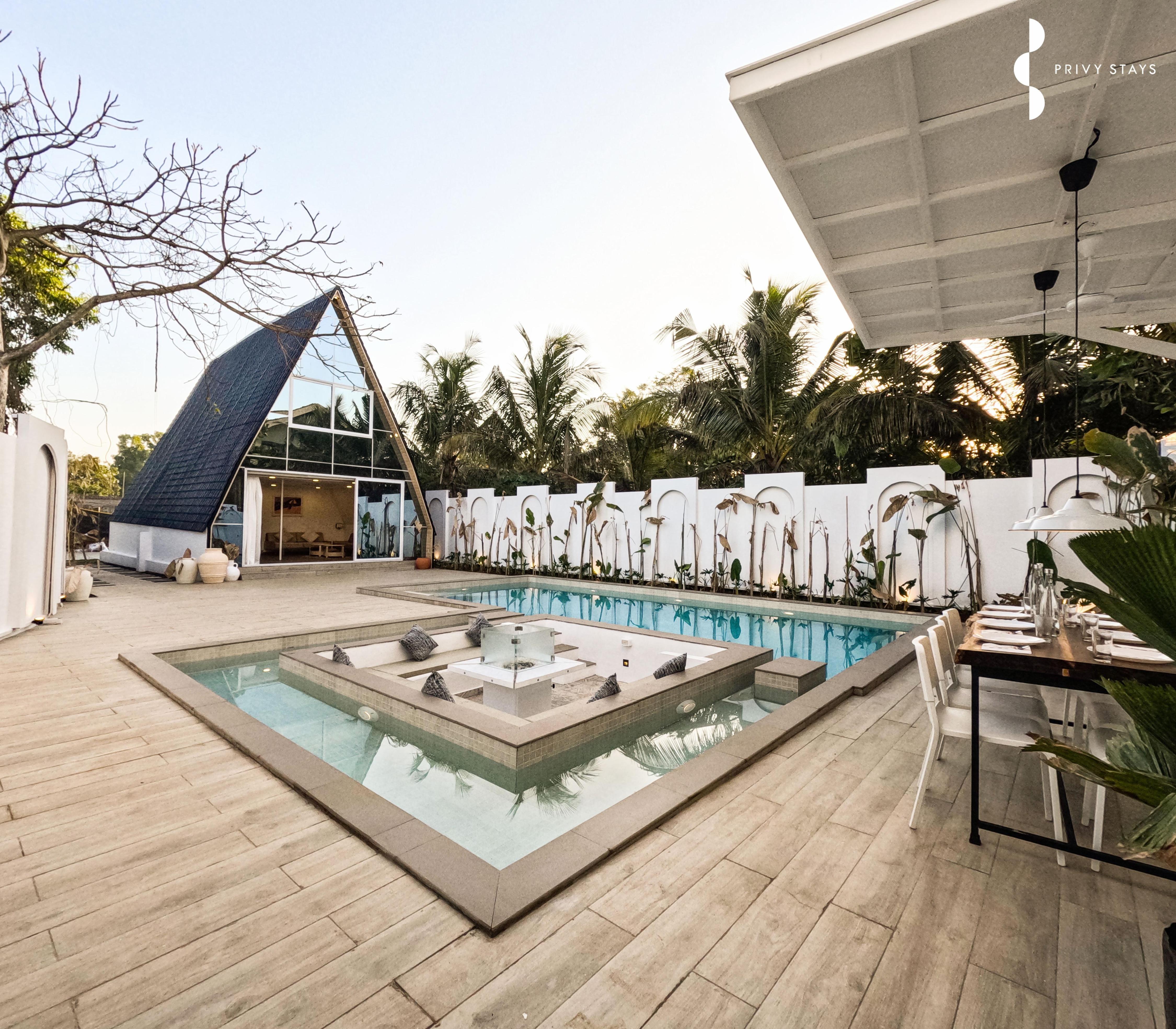 Privy Stays- Triangulla Villa Alibag 3 BHK - Tap to explore photos