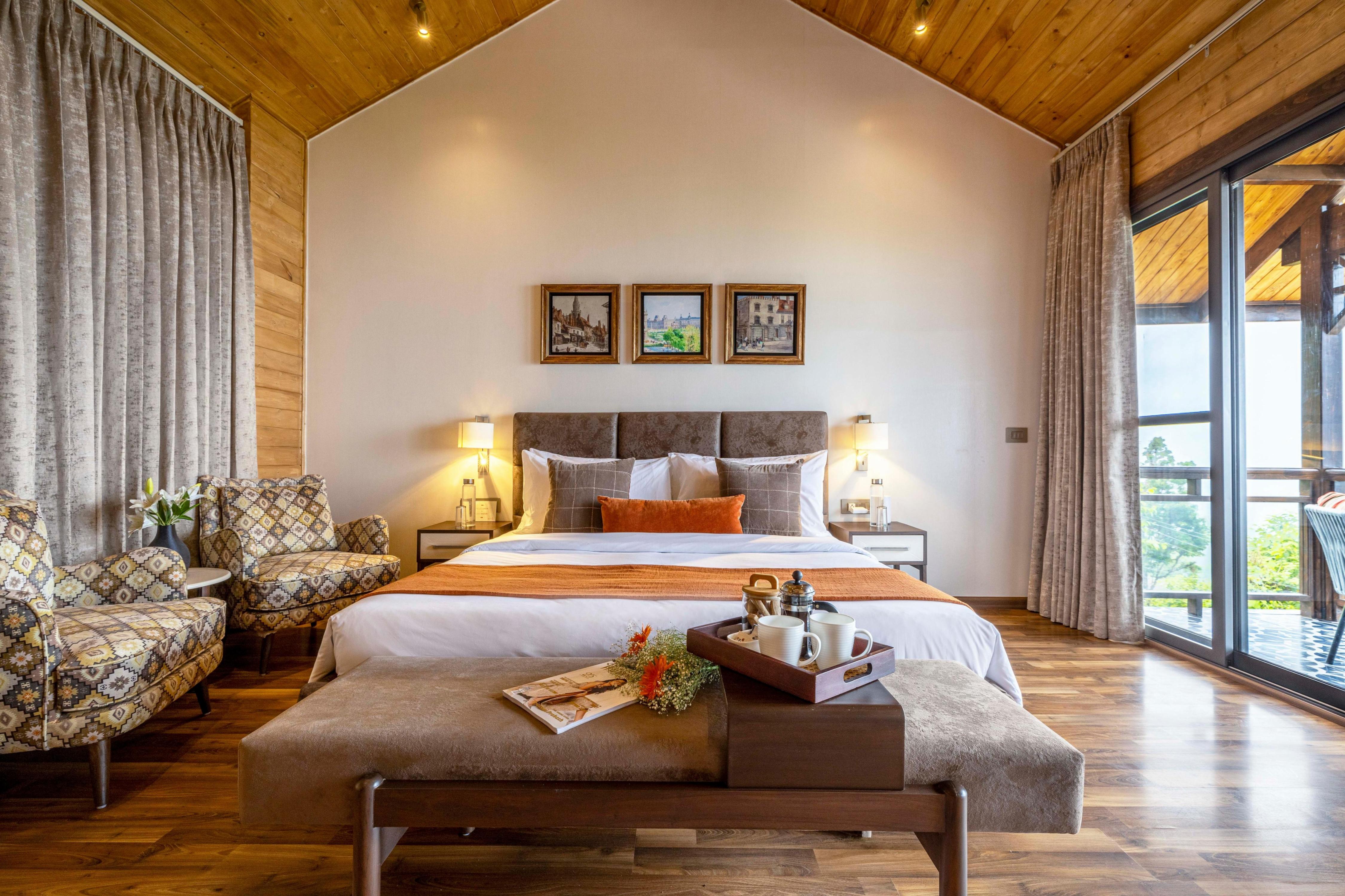 ama Stays and Trails Kashi House Rishikesh Room Type - Luxury River View Room