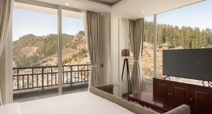 The Greenberry Mountain Resort Narkanda Room Type - Greenberry Valley View Room with Balcony The Greenberry Mountain Resort Narkanda Room Type - Greenberry Valley View Room with Balcony