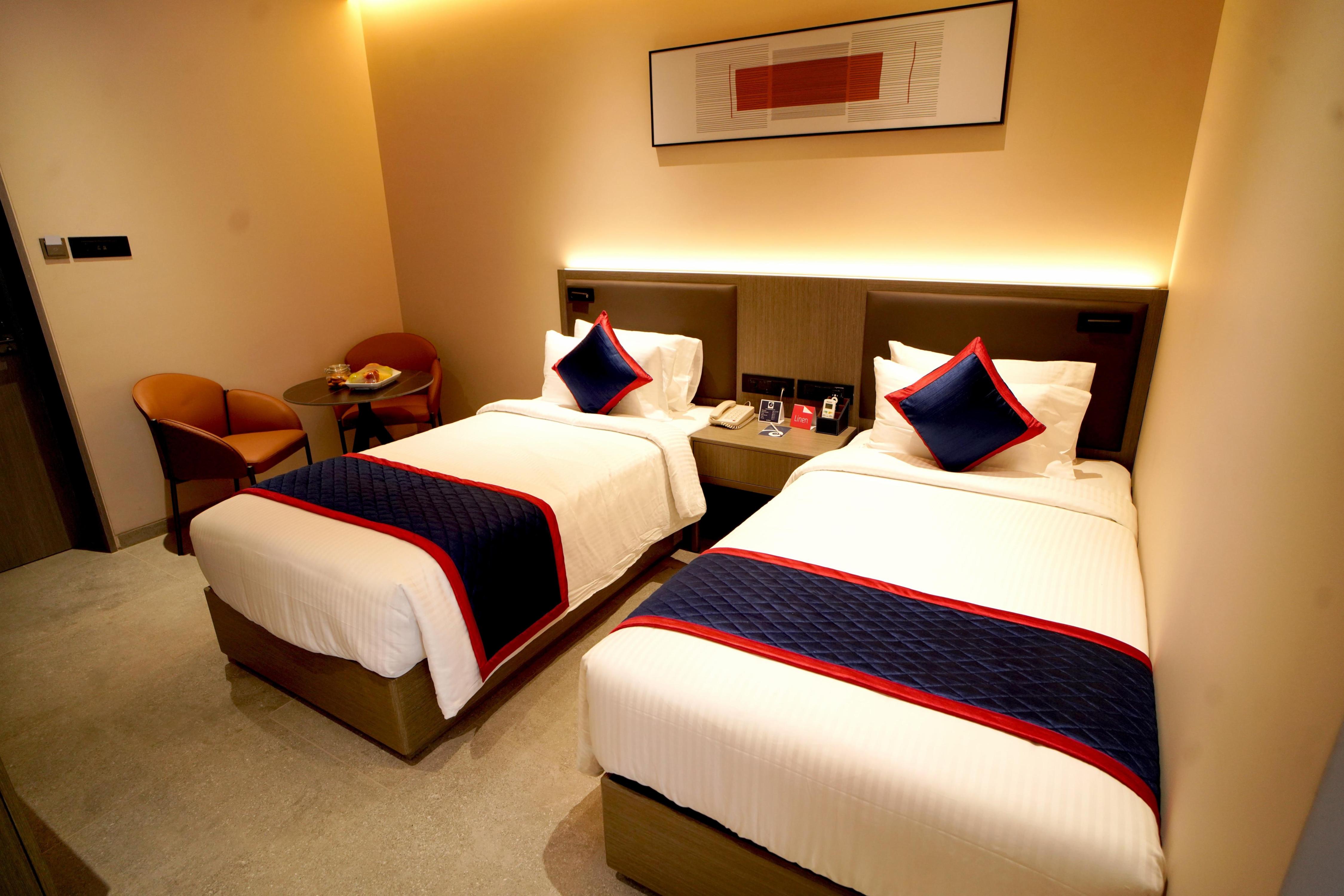 Zip By Spree Hotels Nanded Room Type - Superior Twin Room
