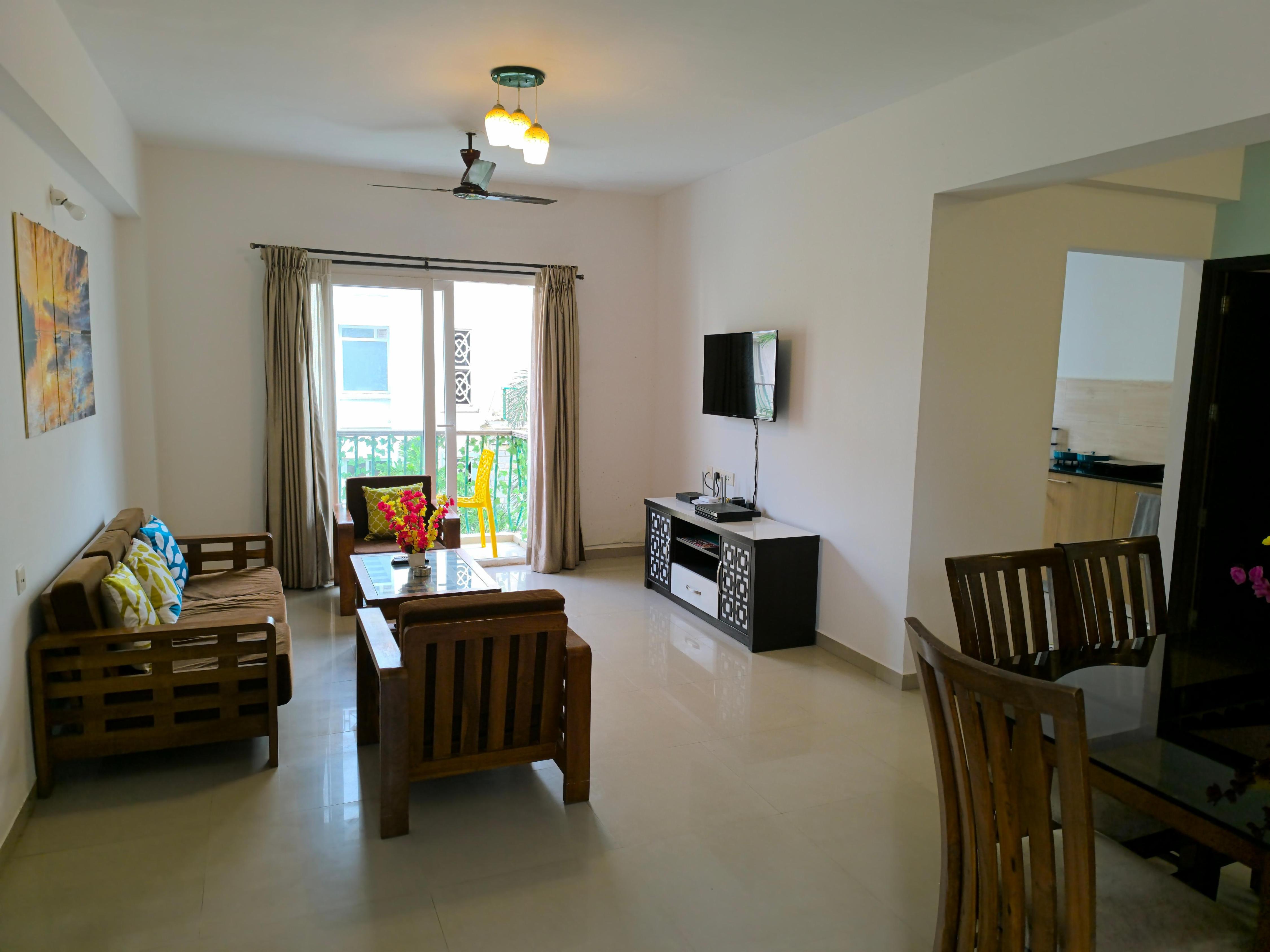 Orraica 103 Pool View 2 BHK Apartment near Baga beach - Tap to explore photos