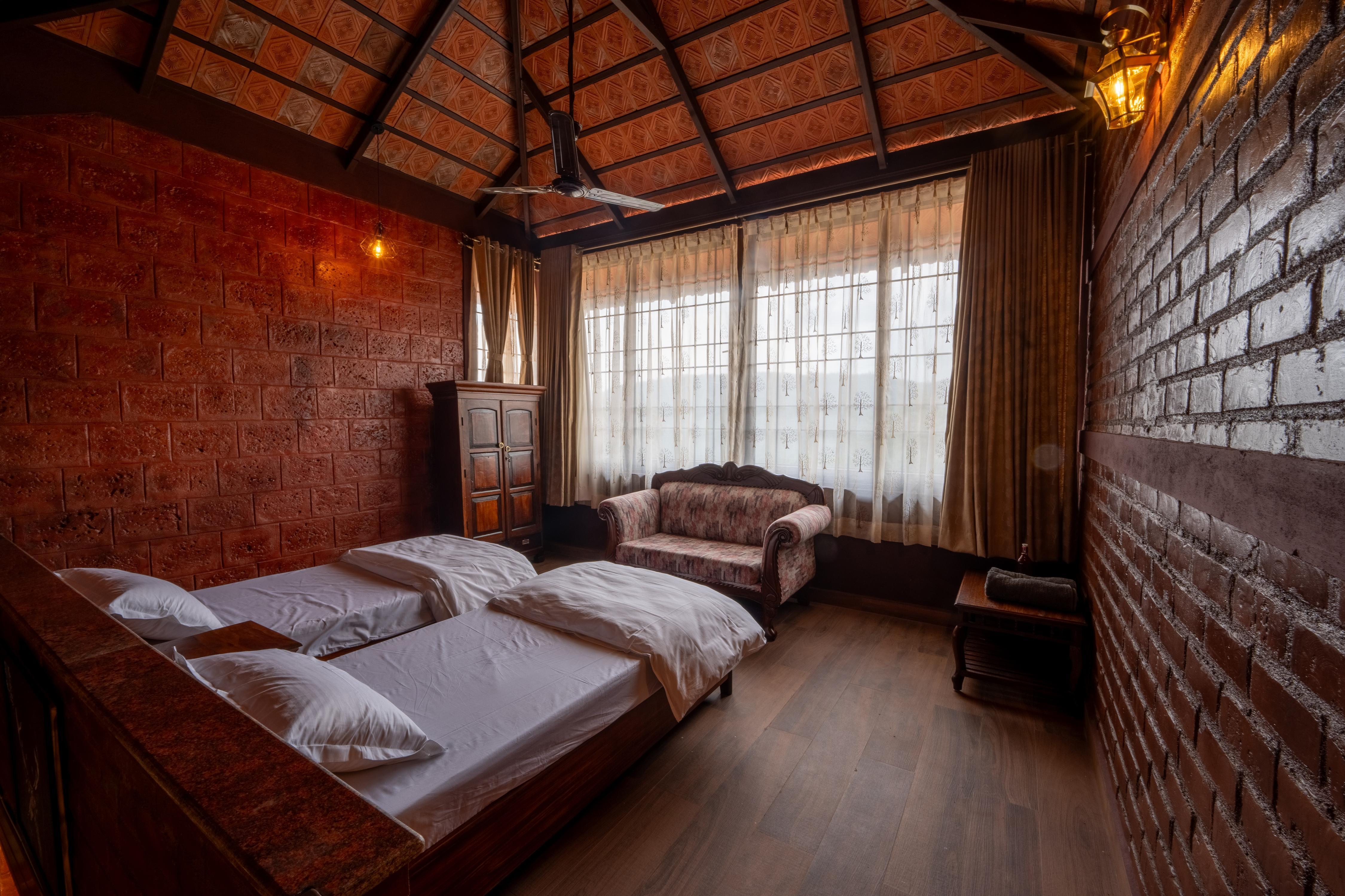 Verdancia Room Type - AC Twin Room with Mountain View