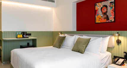 Spektrum Hotel Bengaluru Airport Room Type - Deluxe Queen Room