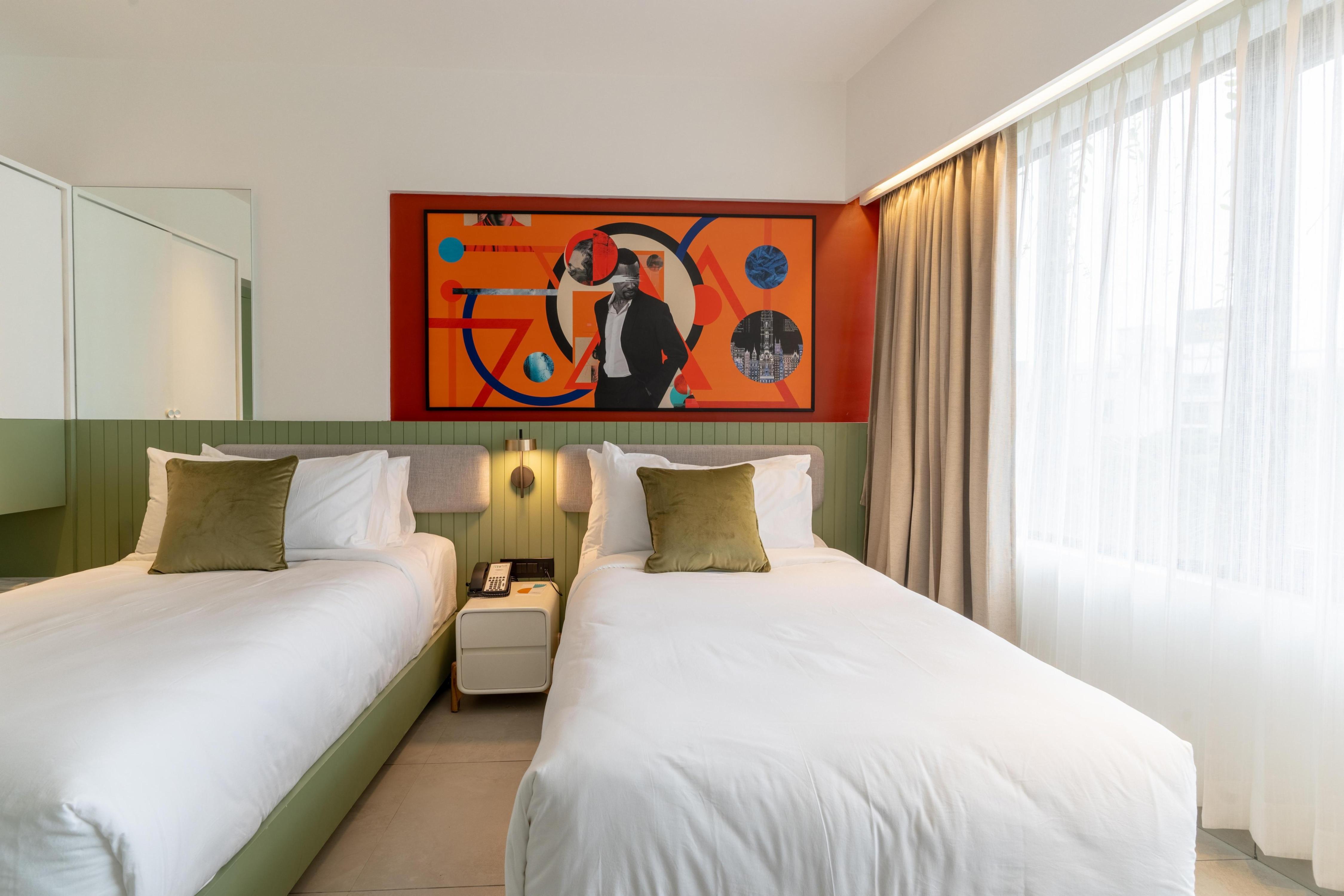 Spektrum Hotel Bengaluru Airport Room Type - Deluxe Twin Room