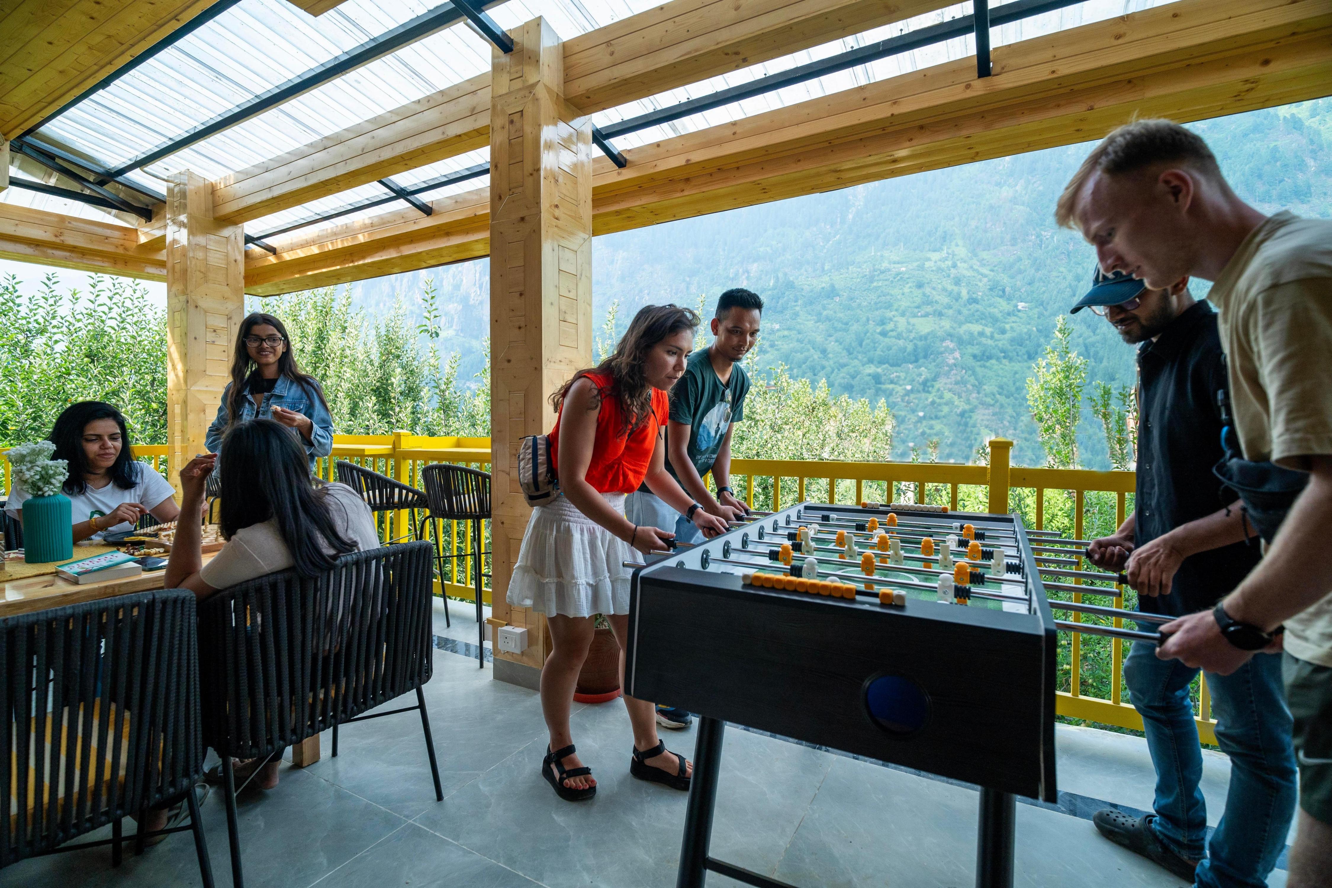 The Hosteller Old Manali, Manu Temple - Tap to explore photos