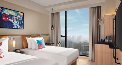 Moxy Mumbai Andheri West By Marriott Room Type - Moxy High Twin