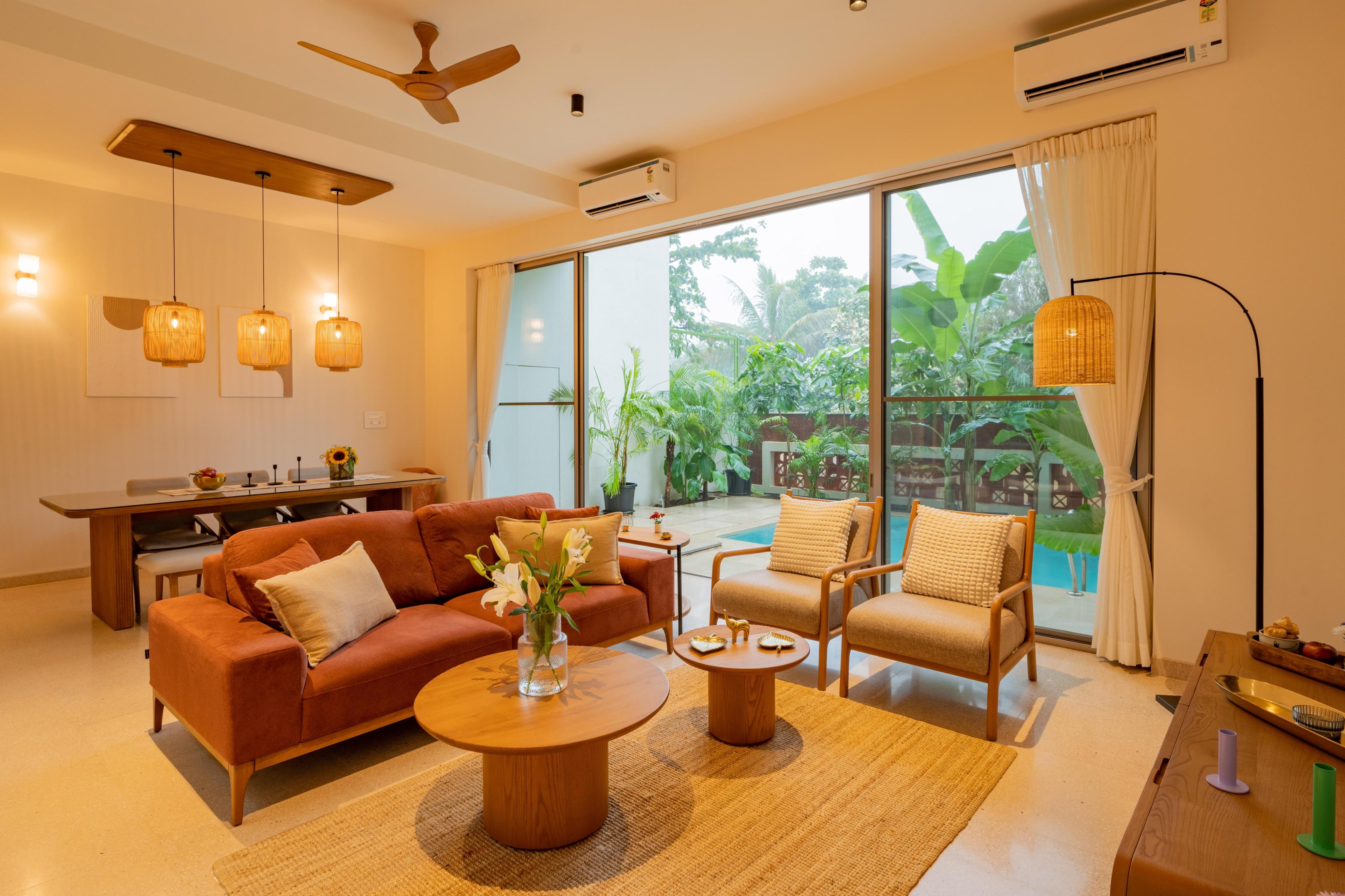 ELIVAAS Signature 3 BHK with Pvt Pool | Mirai Gemini - Tap to explore photos