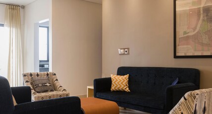 SANITIZED 3 BED Mid century Modern Apartment Room Type - SANITIZED 3 BED Mid century Modern Apartment