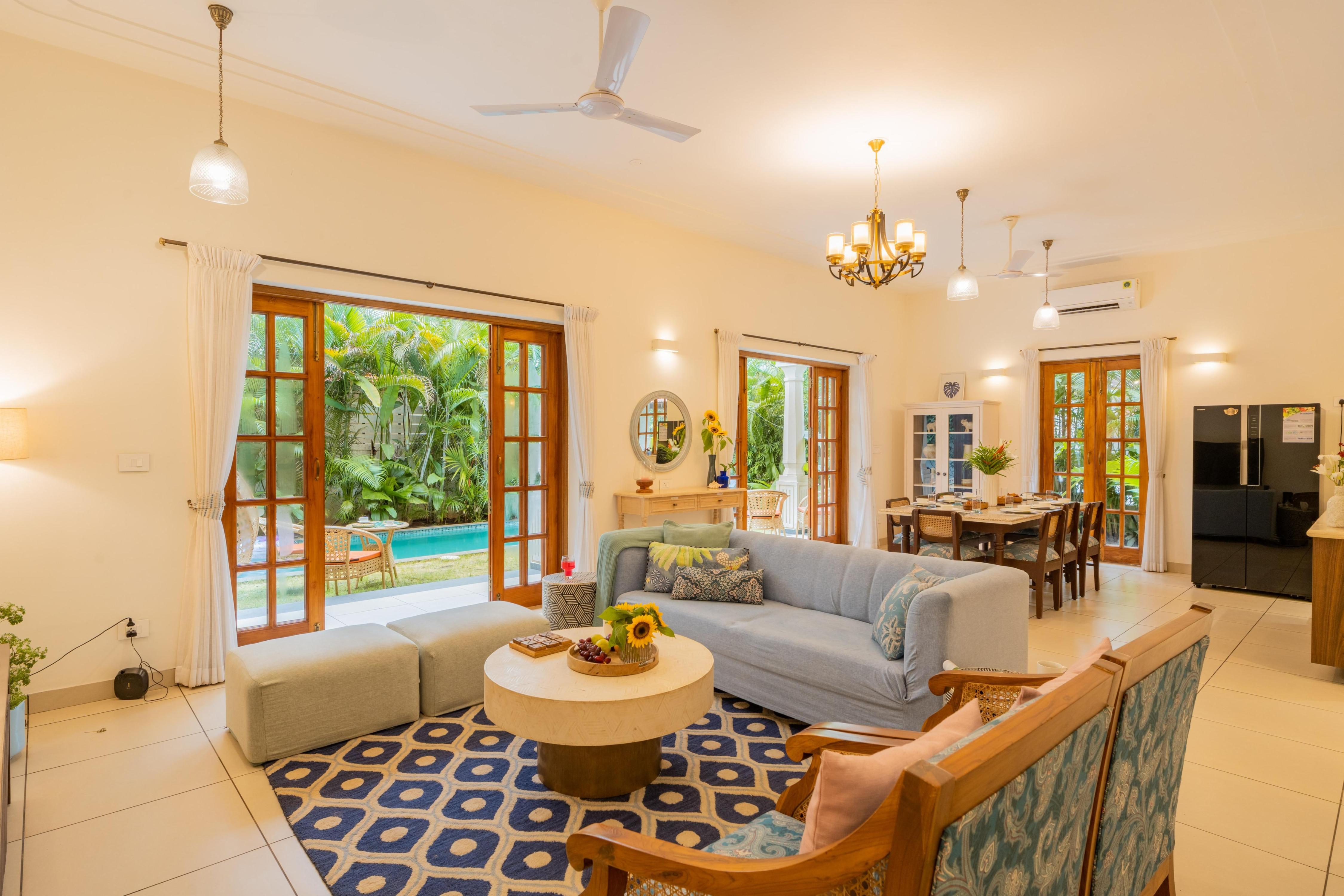 Luxe 4 BHK Villa with Private Pool near Baga - Tap to explore photos