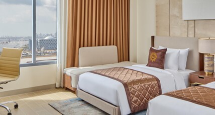 Grand Westside Manila Bay Room Type - Premier Twin with free scheduled airport shuttle service Grand Westside Manila Bay Room Type - Premier Twin with free scheduled airport shuttle service