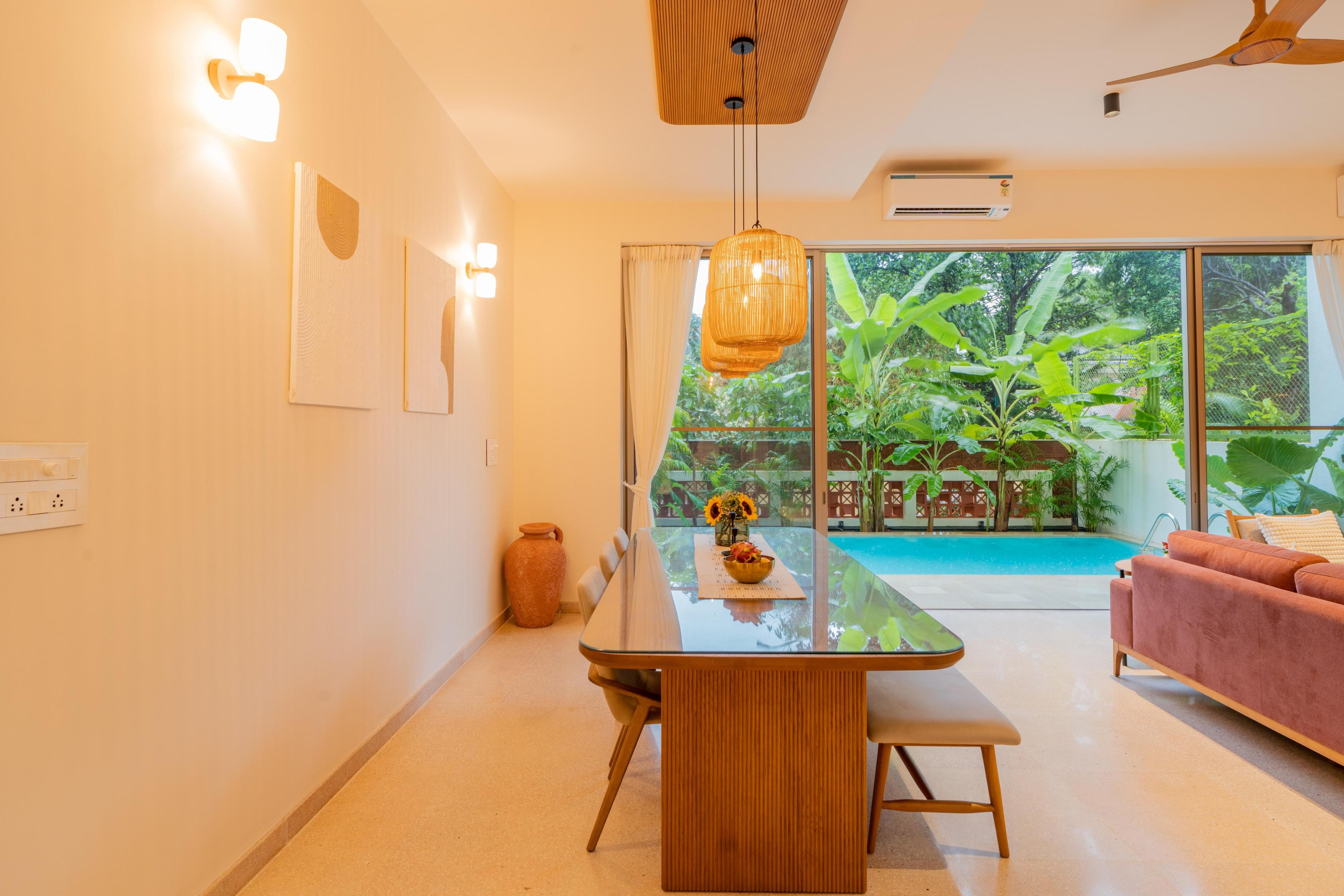 Lavish 3 BHK villa with a private swimming pool - Tap to explore photos