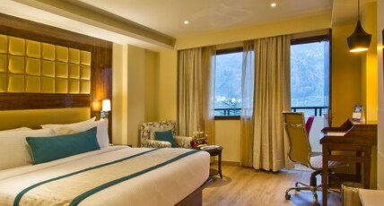 Aatmayog Luxury Manor  Hilltop Centrally Heated Resort Room Type - DELUXE VALLEY VIEW WITH BALCONY ROOM