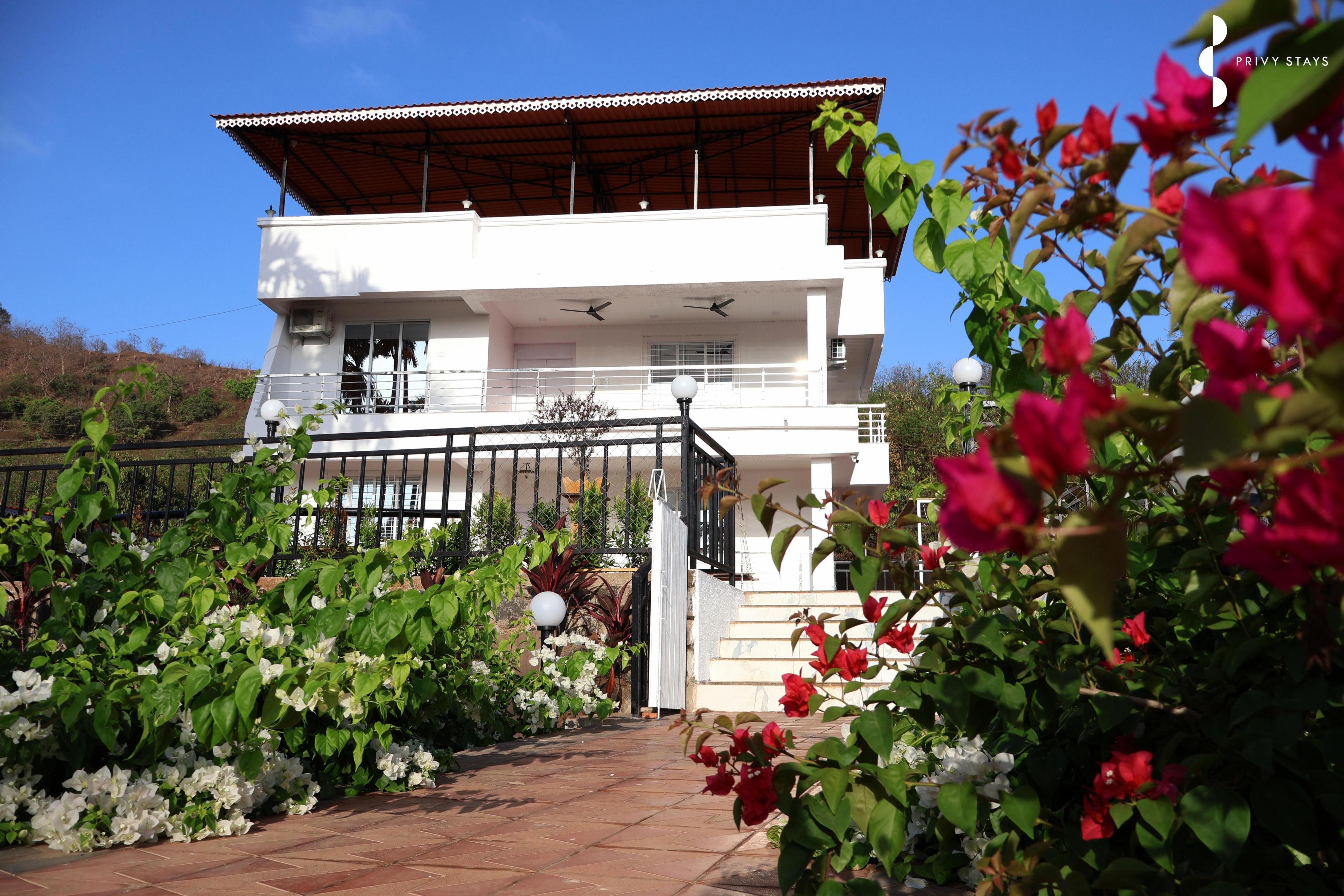 Privy Stays- Hillside Villa Kashid 4 BHK