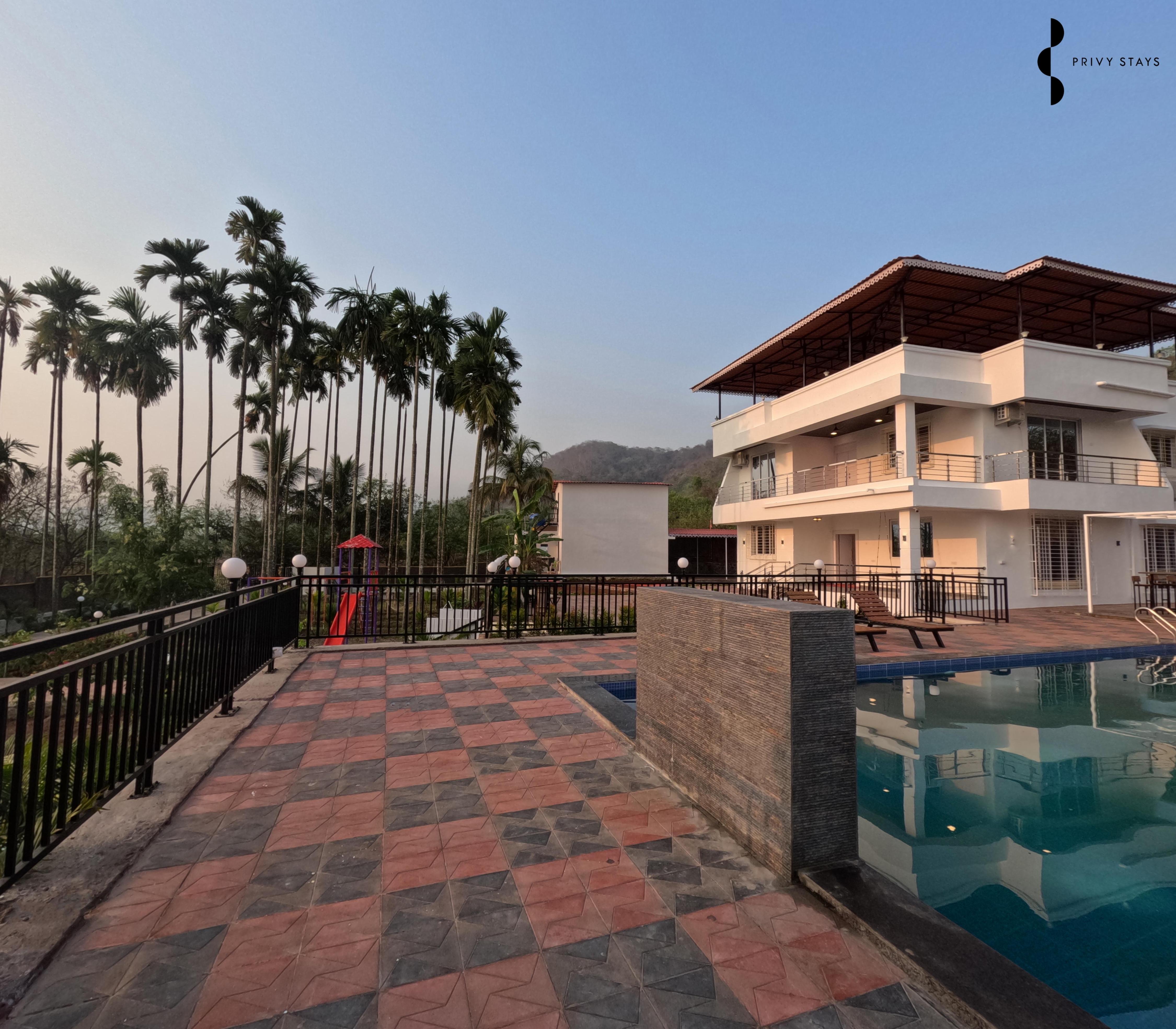 Privy Stays- Hillside Villa Kashid 4 BHK - Tap to explore photos