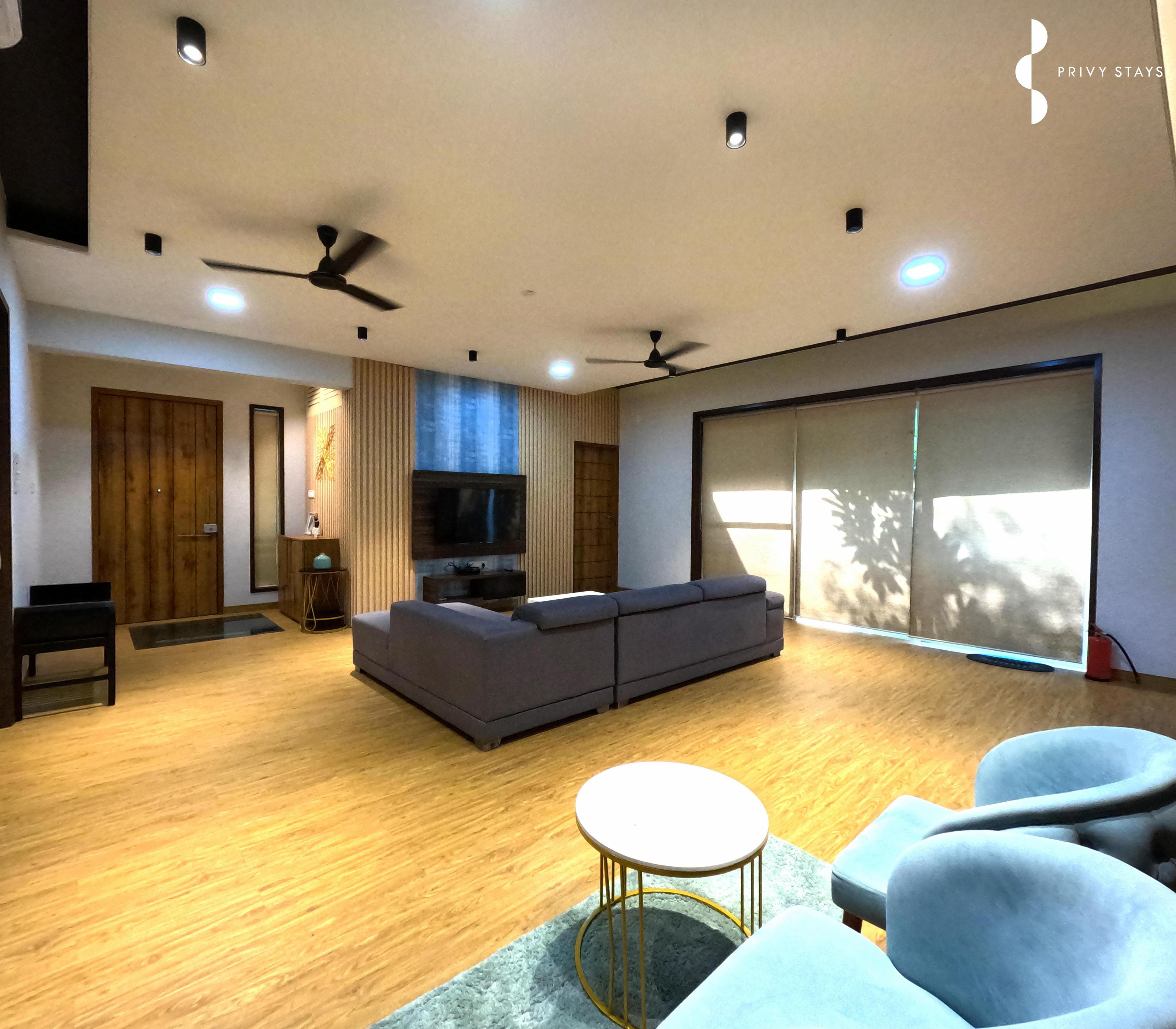 Privy Stays- Green Palm Villa 3 BHK - Tap to explore photos