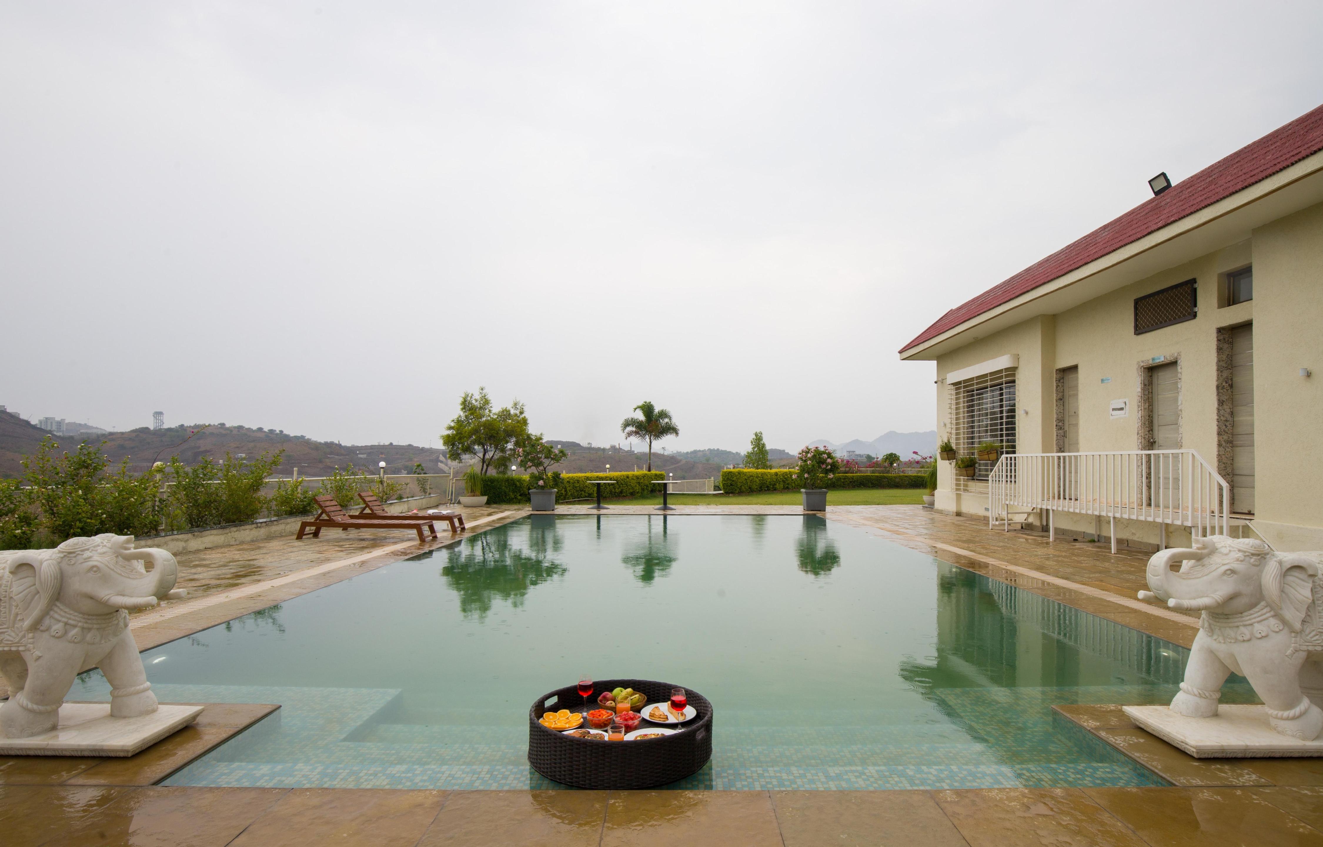 3 BHK villa with pvt pool & Gazebo - Tap to explore photos