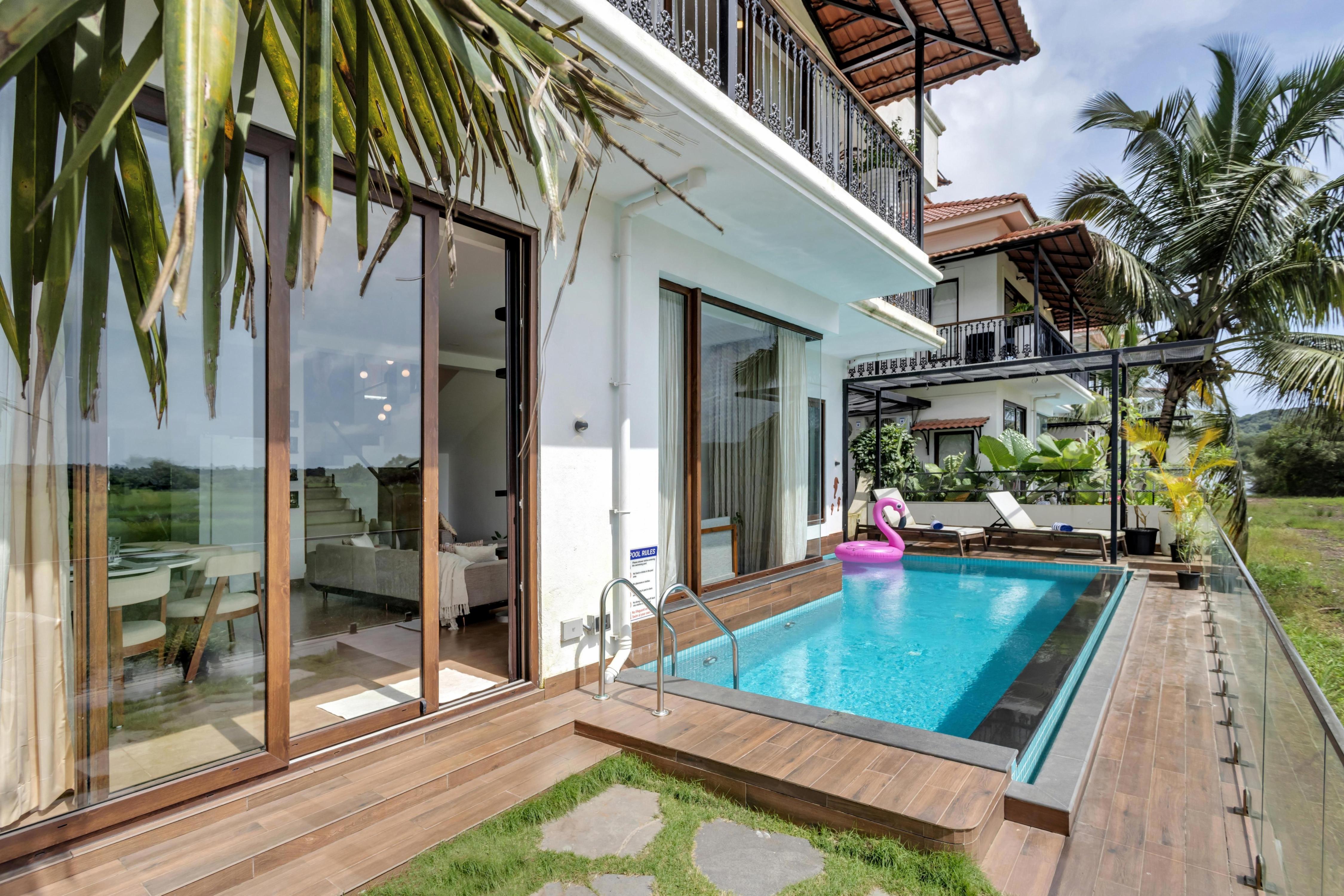 Hireavilla | Villa Marigold - Luxury 3BHK Pool Villa with Sunset View