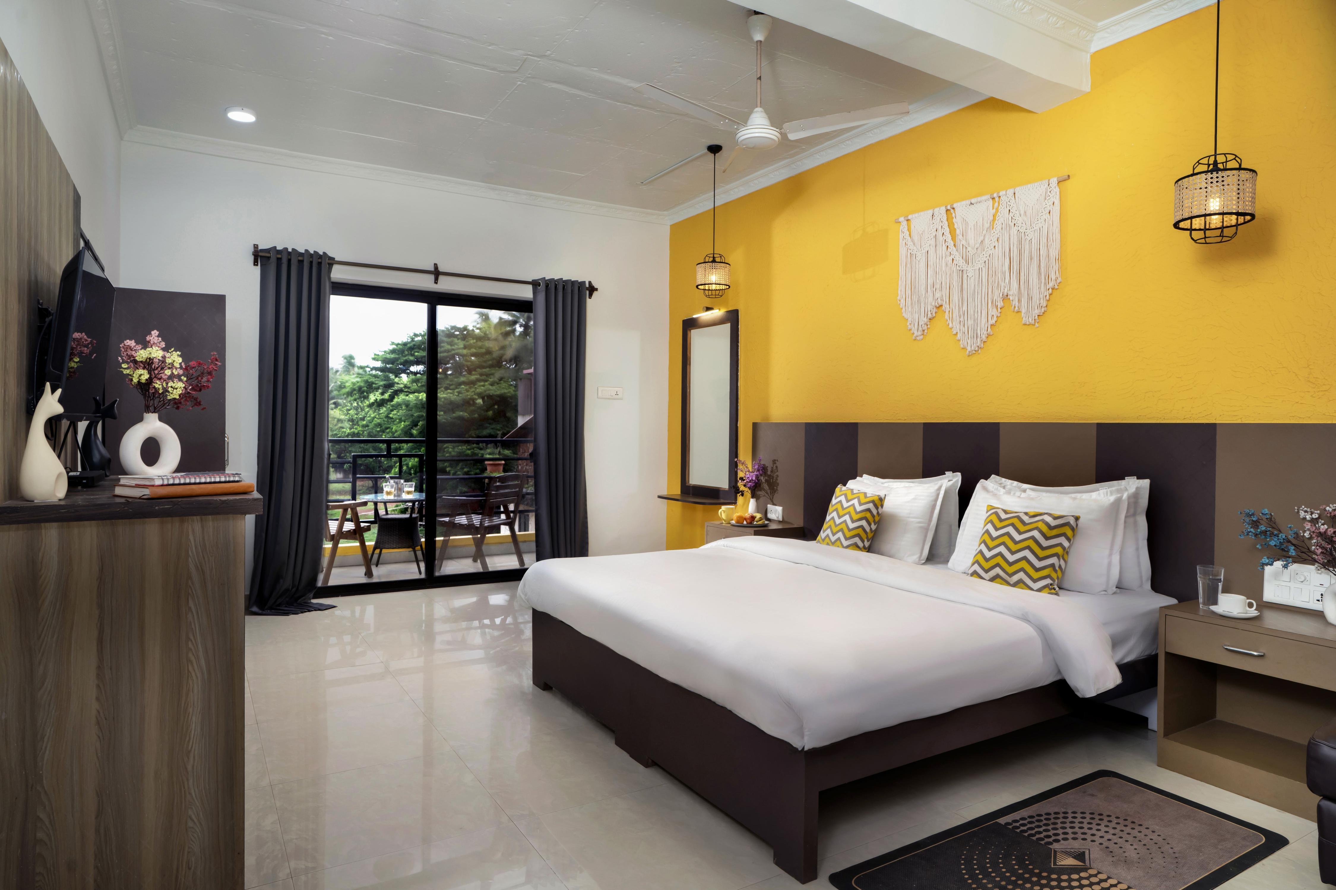 Zestay X Riverfront Morjim Goa Room Type - Superior Private Room with Balcony