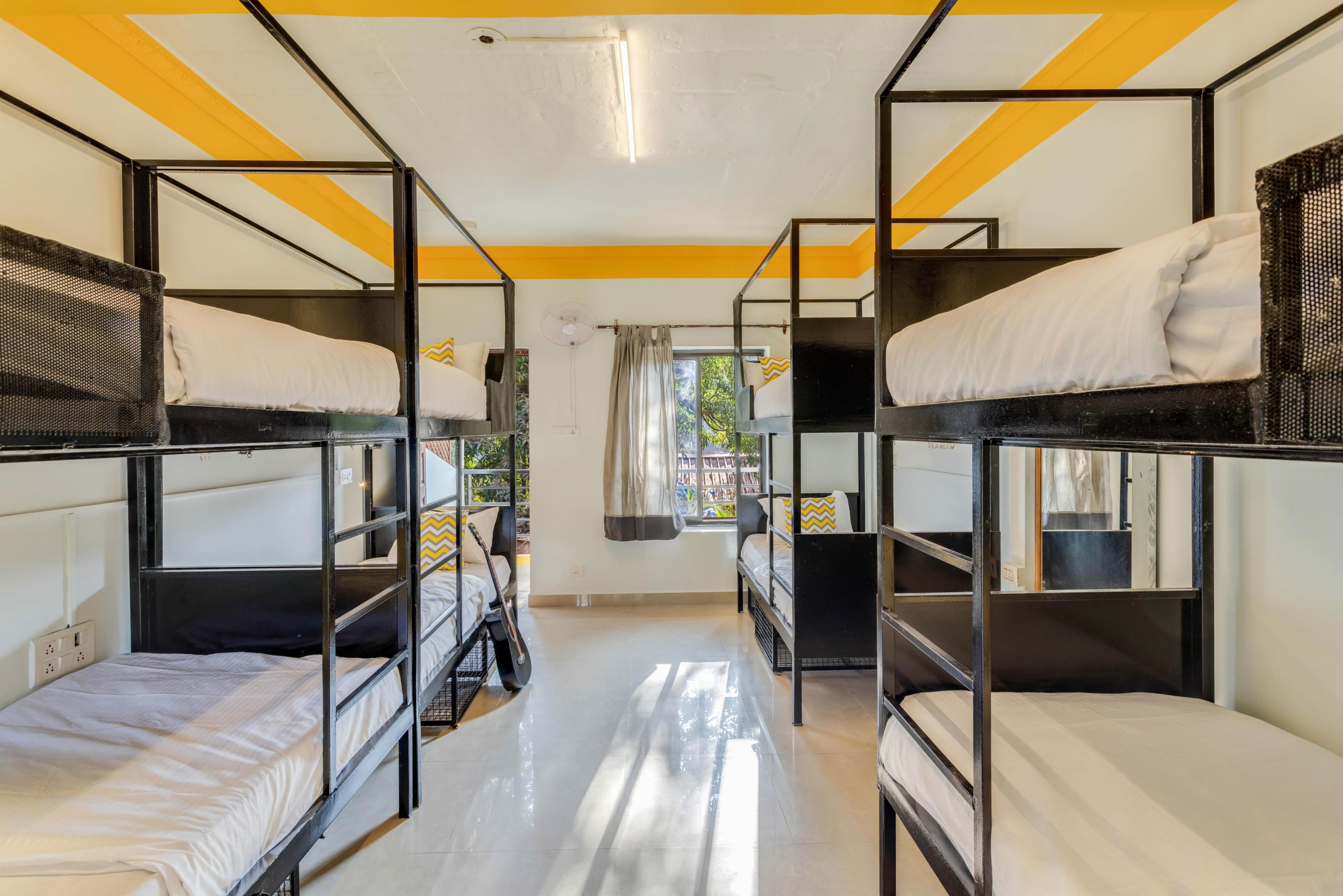 Zestay X Riverfront Morjim Goa Room Type - 8 Bed Female Dorm (207)