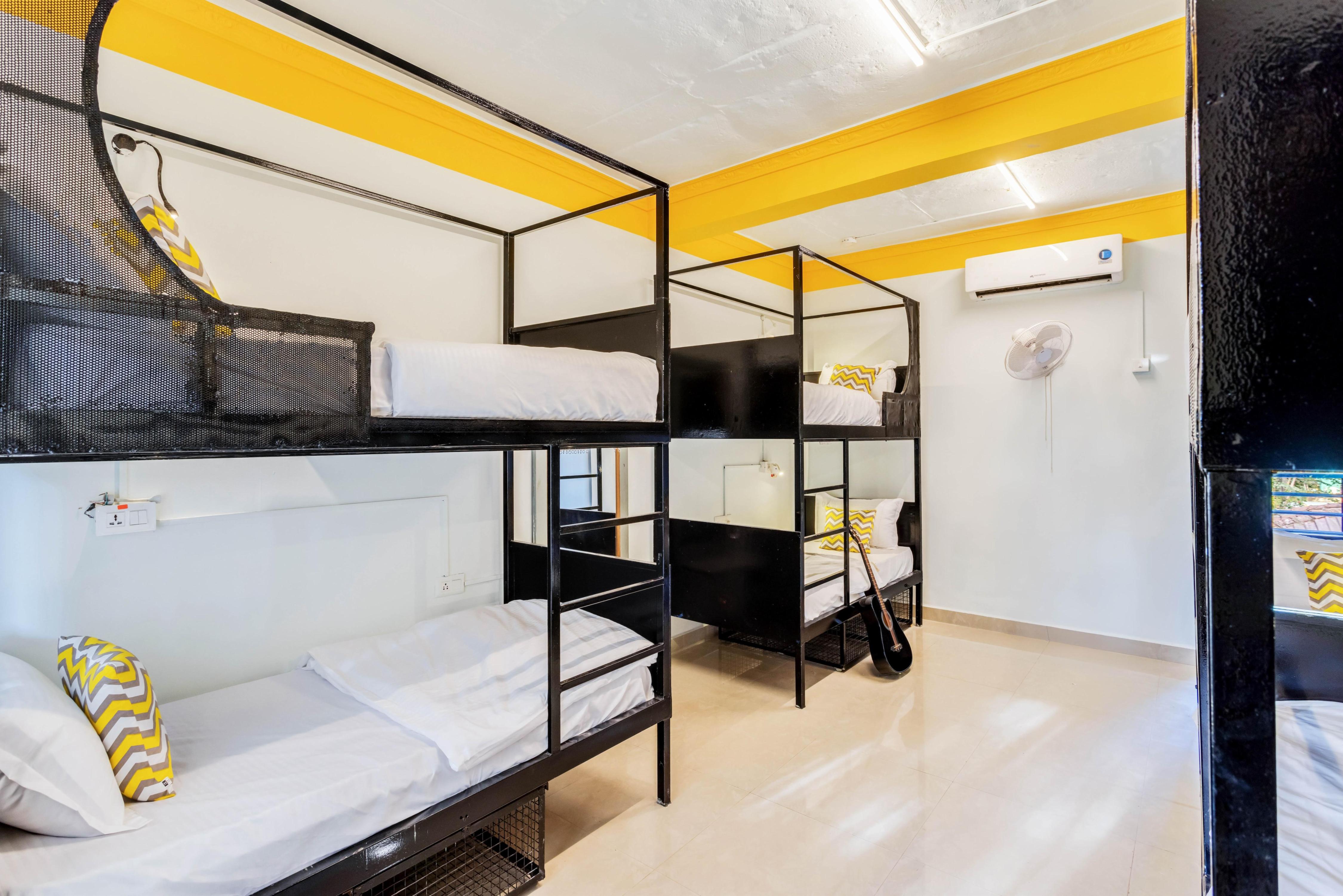 Zestay X Riverfront Morjim Goa Room Type - 8 Bed Mixed Dorm (203)