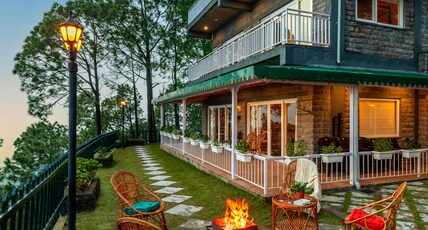 ELIVAAS Signature 3 BHK With Attic room & Bonfire | Fleur De Lis Room Type - ELIVAAS 3 BHK With Attic room & Bonfire | Fleur De Lis