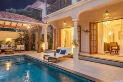 ELIVAAS Signature 4 BHK with Pvt pool & Bar | PinkSky