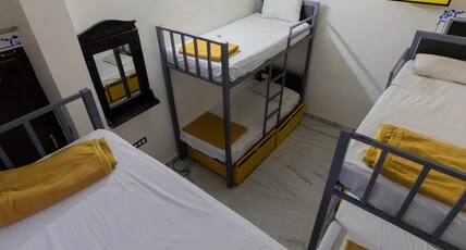 Whereabout Hostel |Rooftop Restaurant at Lake Pichola| Room Type - Superior 6 Bed Mixed Dorm