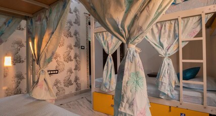 Whereabout Hostel |Rooftop Restaurant at Lake Pichola| Room Type - Superior 4 Bed Mixed Dorm |Non AC|