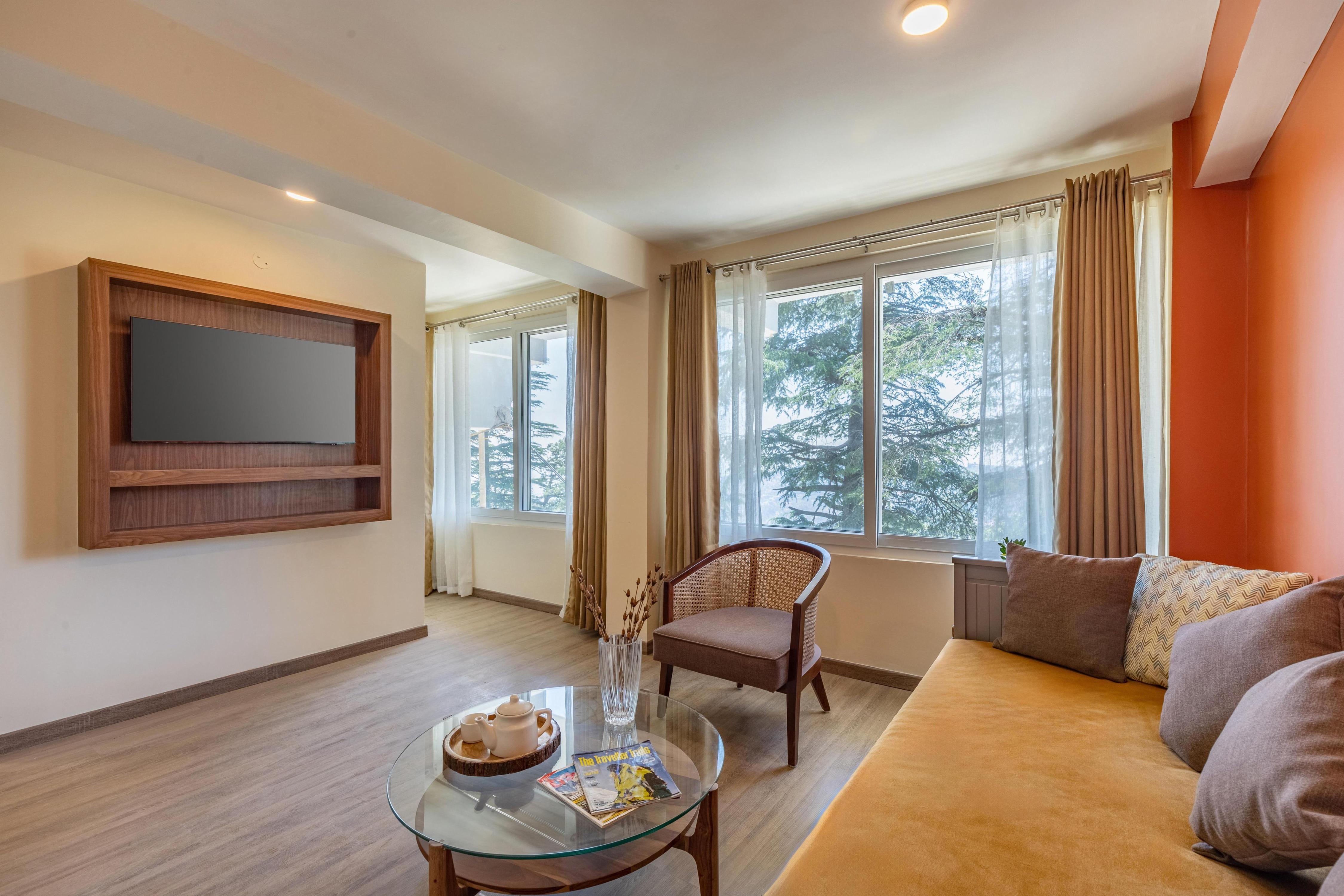 Premium 1 BHK Apartment With Forest View in Shimla - Tap to explore photos
