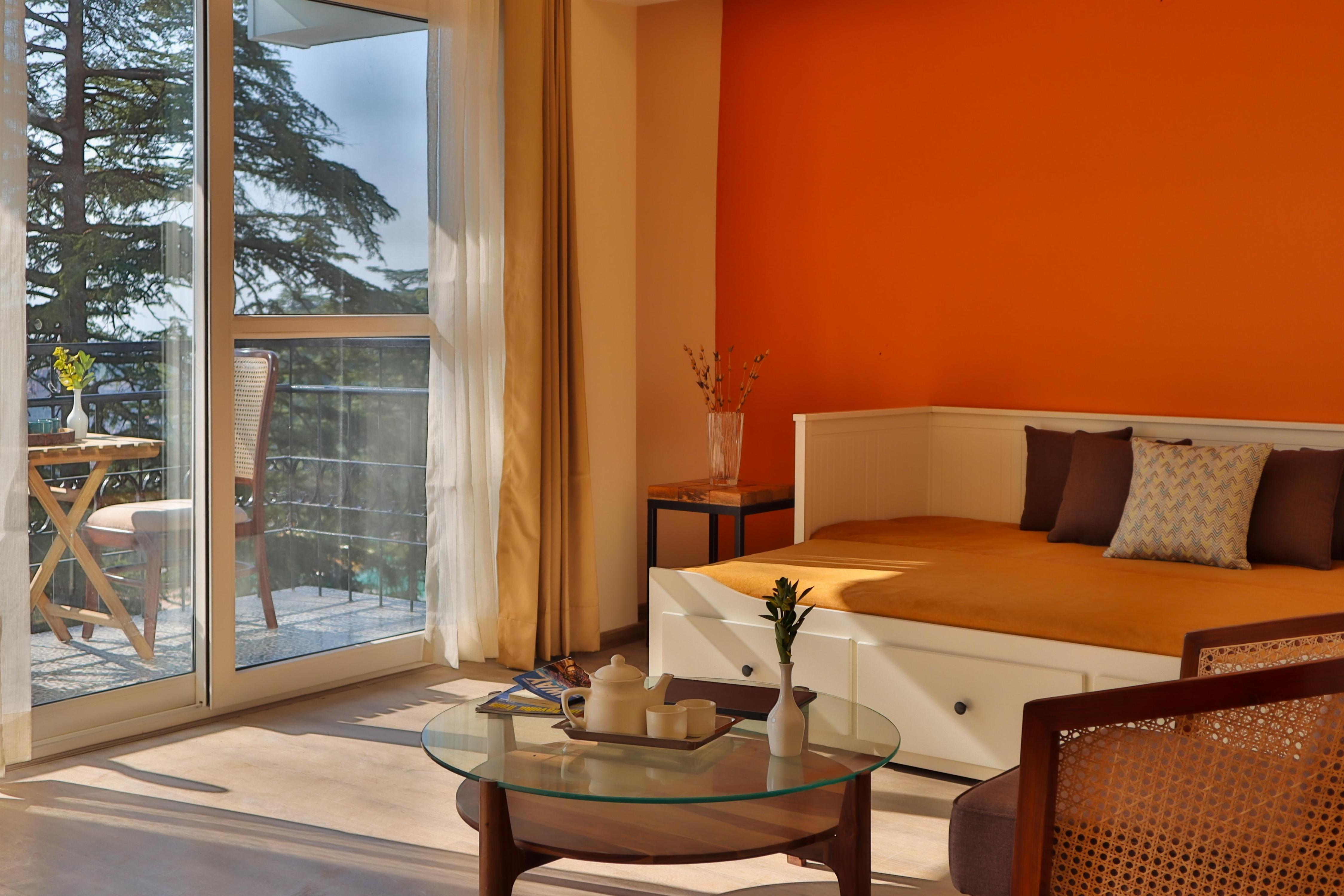 Premium 1 BHK Apartment with Balcony & Forest View - Tap to explore photos
