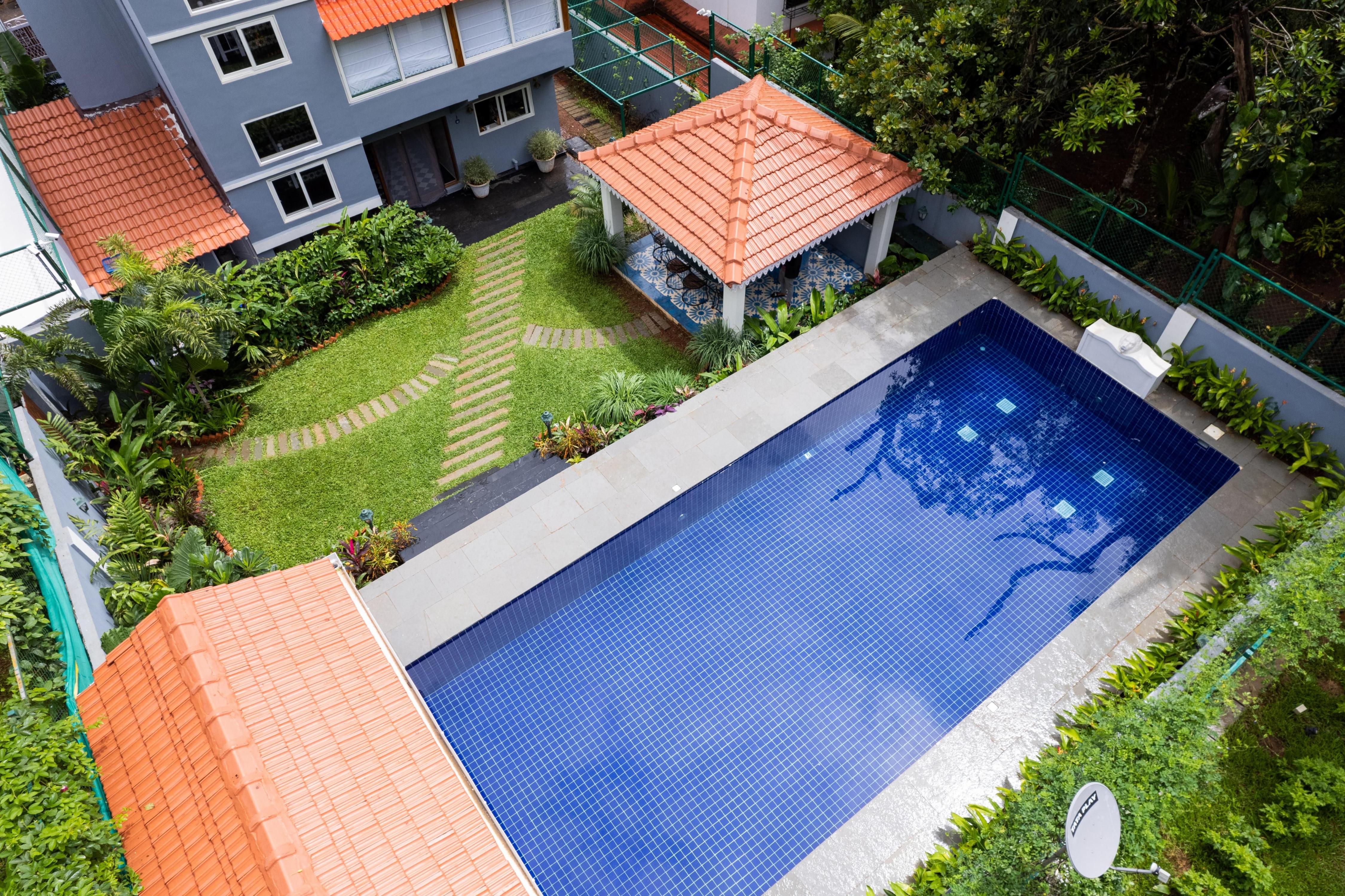 Luxe 5 BHK villa with Pvt Pool & Gaming Room - Tap to explore photos