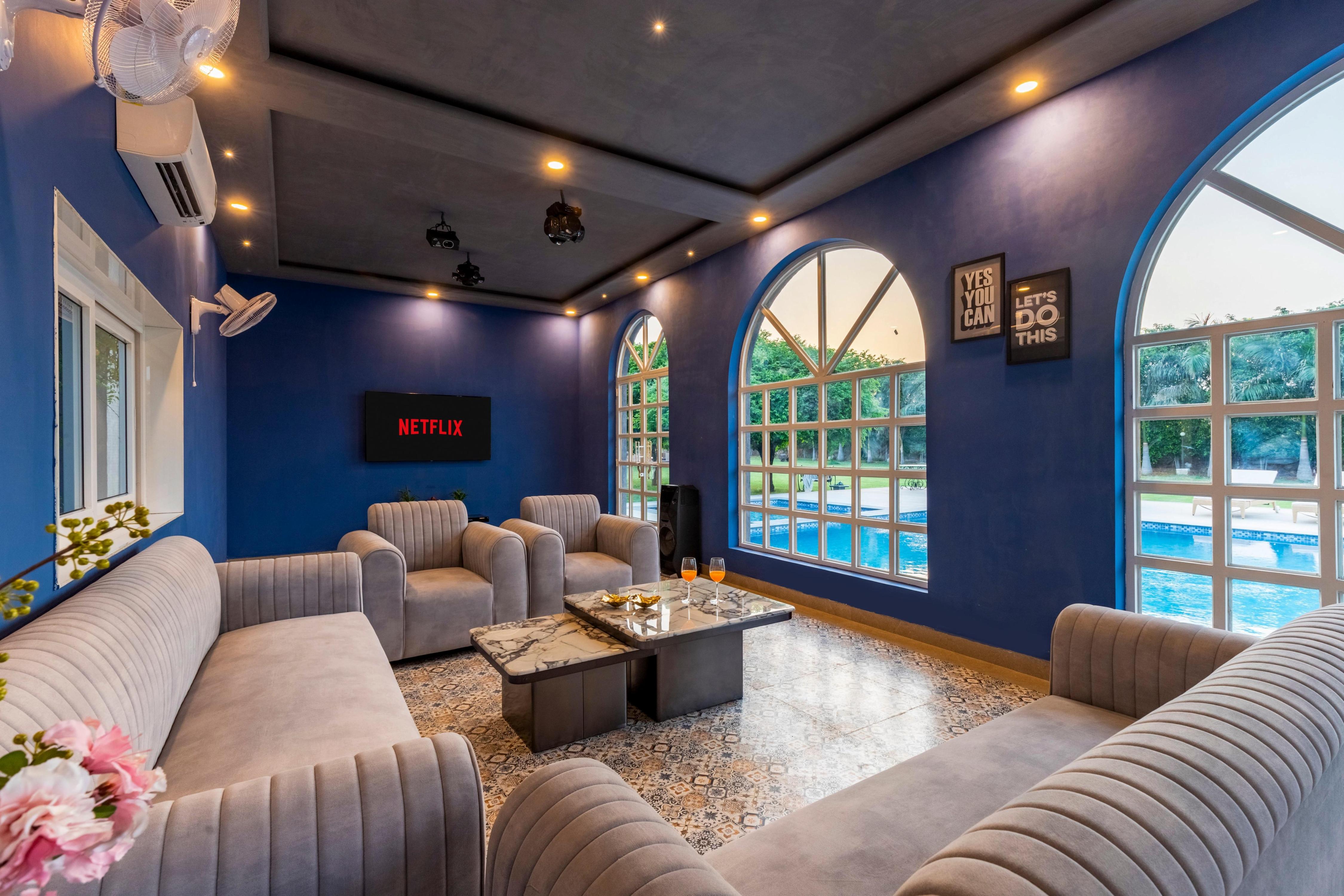 5 BHK villa with Pvt pool & Outdoor Seating Area - Tap to explore photos