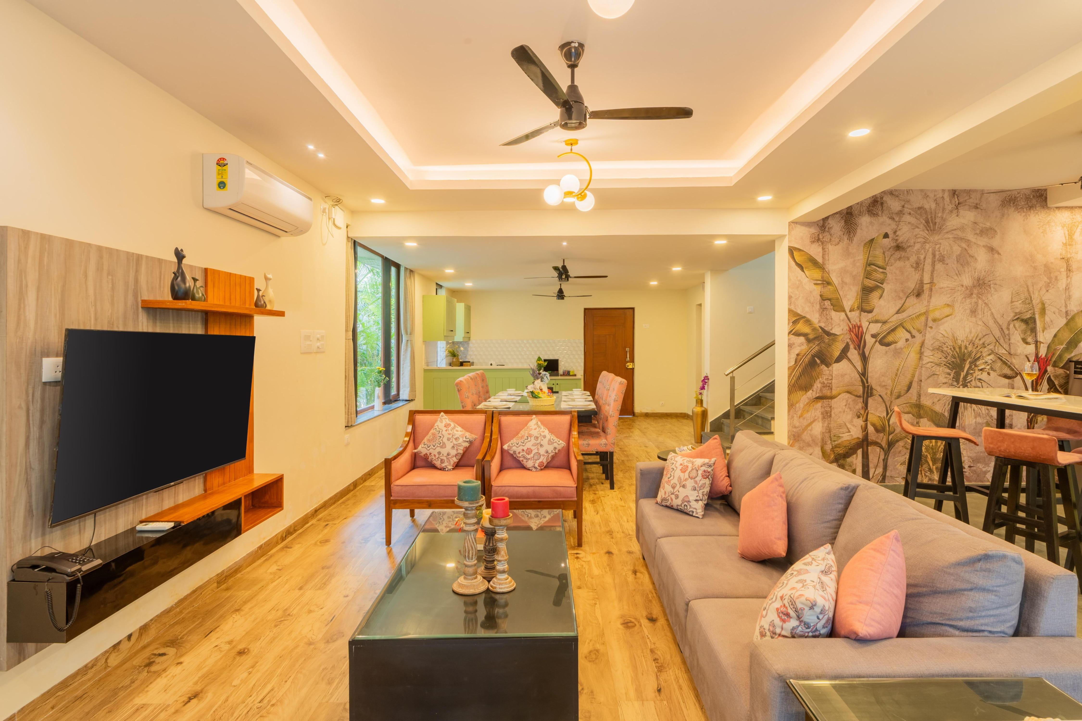 ELIVAAS Signature 3 BHK With Pool & Bar | Villa Judiline - Tap to explore photos