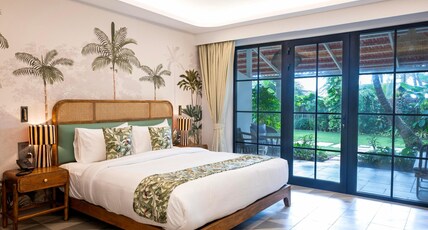 Palma Beach Resort, Ashwem Beach Room Type - Premium Garden View Room