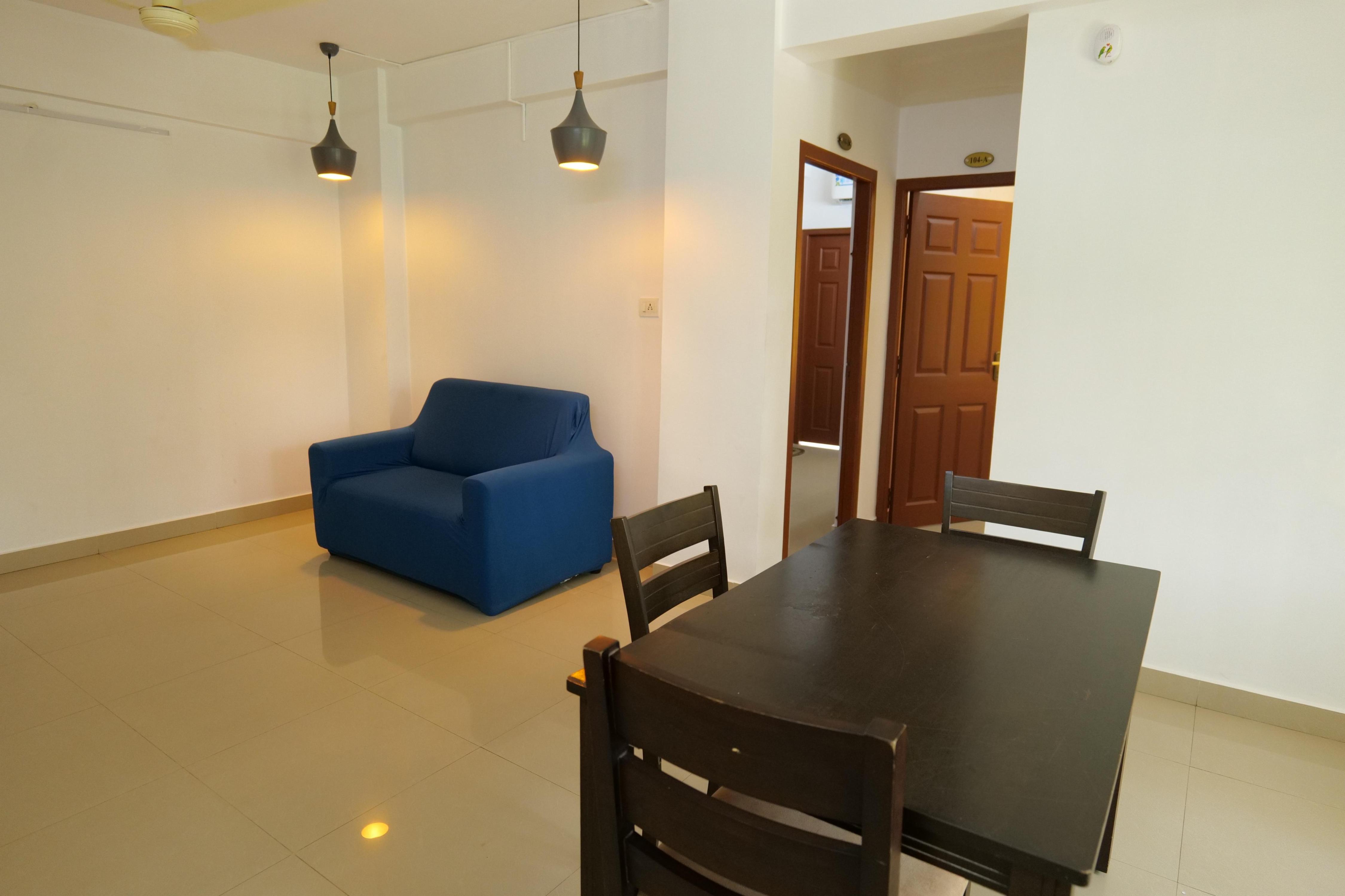 Ruby Service Apartment | 5 Min to Infopark Room Type - Entire 2 BHK Apartment