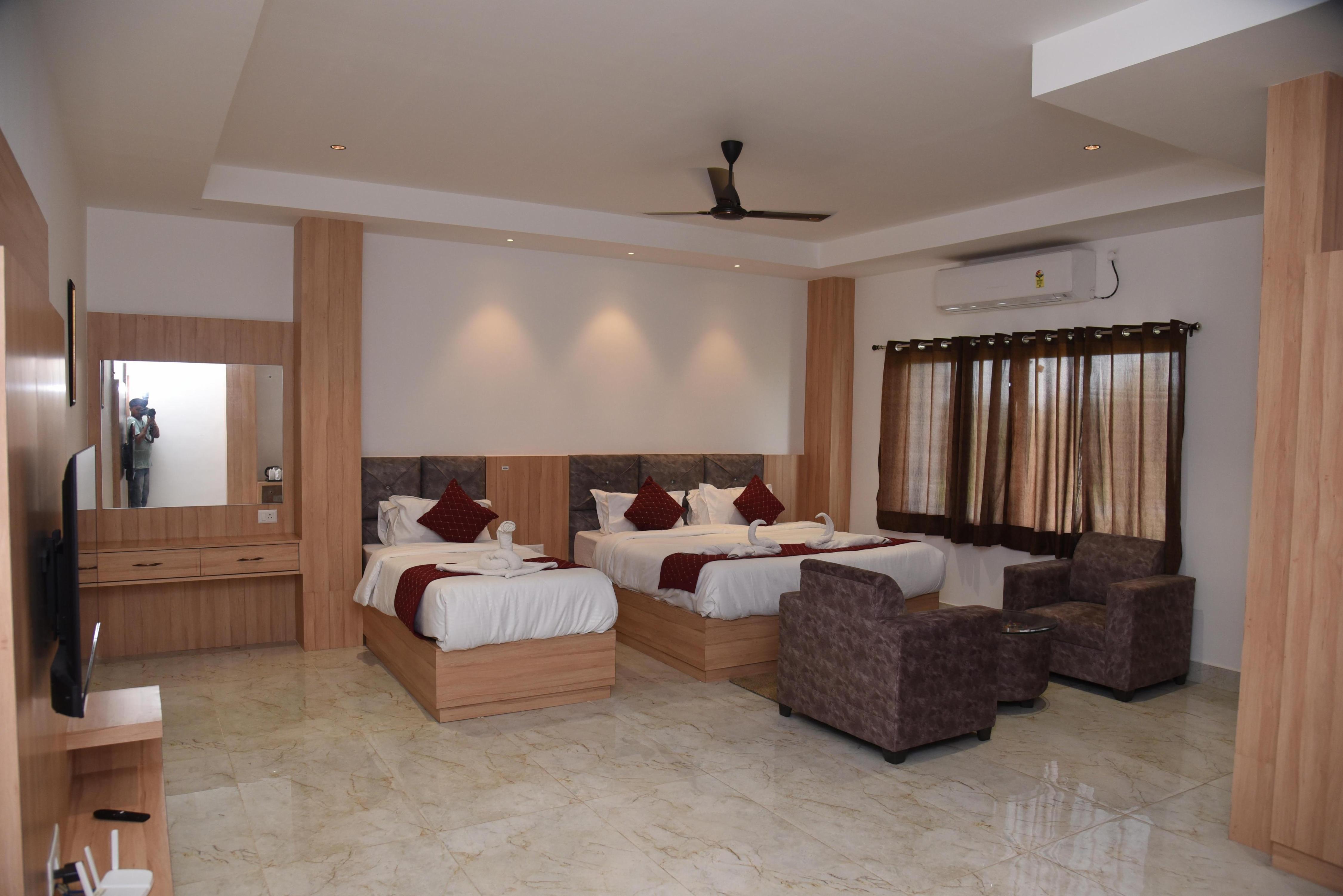 HOTEL PUSHPANJALI VILLA Room Type - FAMILY TWINS
