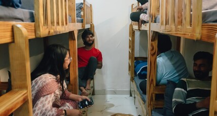 Urban Loft Hostel Rishikesh Room Type - Bed in 8-Bed Mixed Dormitory Room