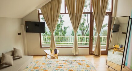 Himadvaya- The Himalayan Prism Resort Near Mukteshwar Room Type - Signature Suites with Valley View