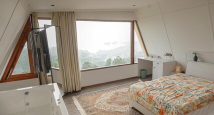 Himadvaya- The Himalayan Prism Resort Near Mukteshwar Room Type - Presidential Duplex Suite with couple Jacuzzi and Himalayam view Himadvaya- The Himalayan Prism Resort Near Mukteshwar Room Type - Presidential Duplex Suite with couple Jacuzzi and Himalayam view