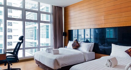 Dua Sentral Kuala Lumpur, Roam Room Type - Large Twin Room
