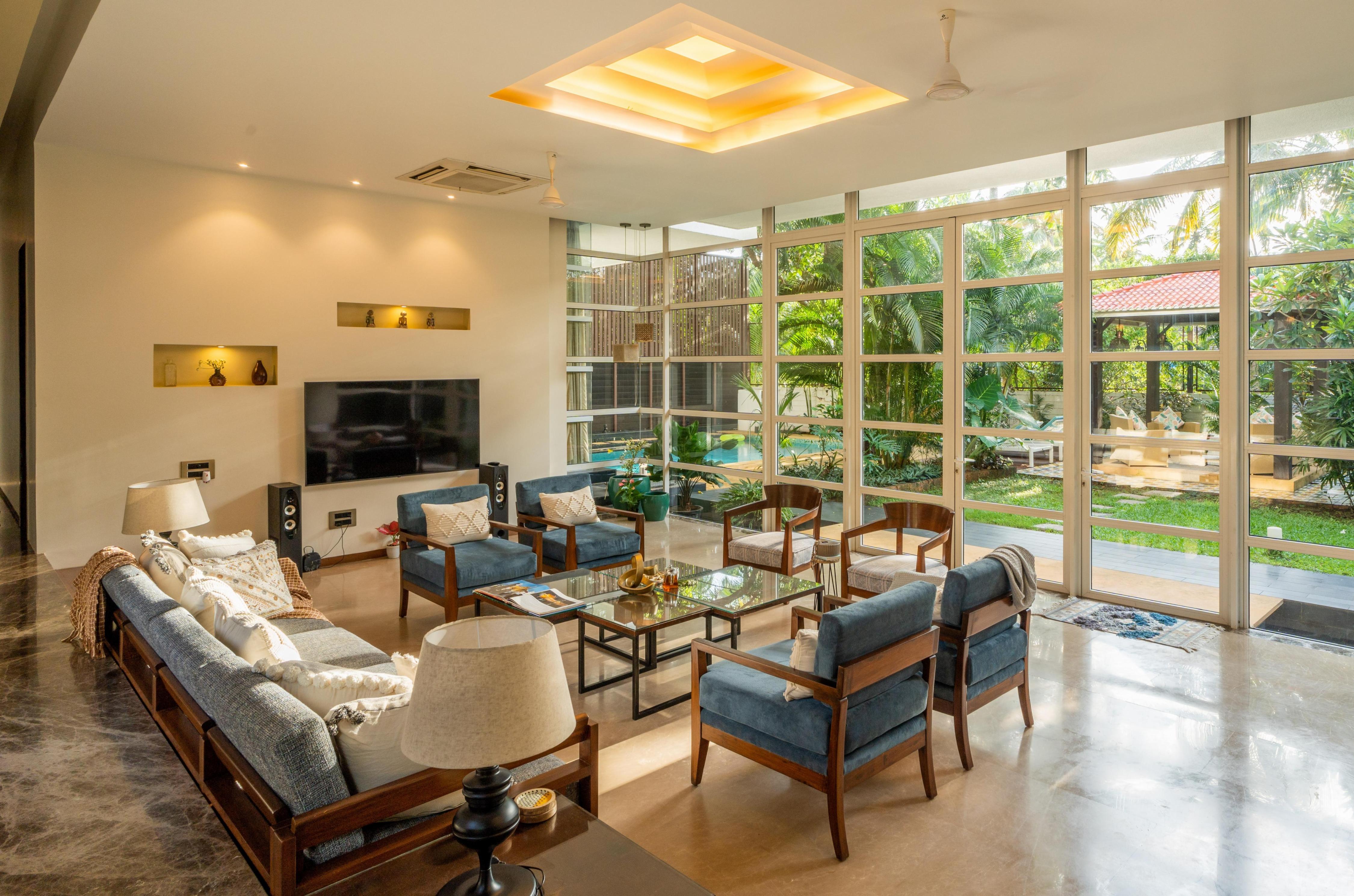 Luxurious 4 BHK Villa with Pvt Pool & Gazebo - Tap to explore photos