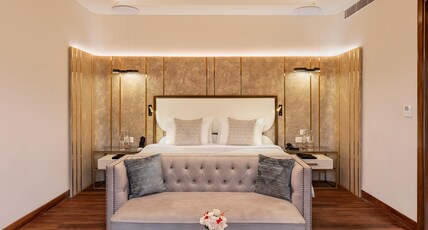 Holymont Udaipur Room Type - Luxury Villa (with Balcony and sit out Garden)