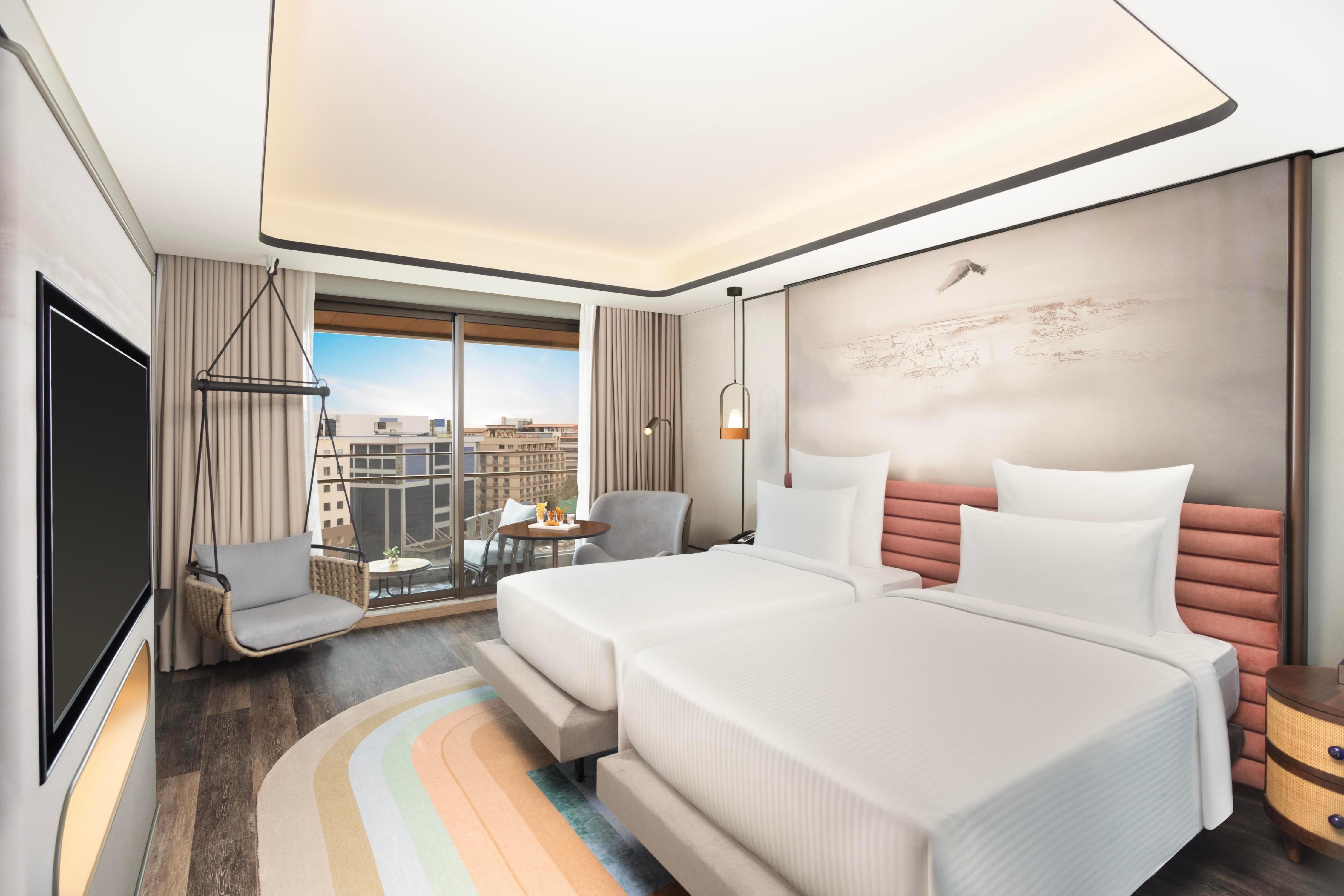 Novotel Goa Panjim Room Type - Superior Room with 2 Single beds, with Balcony Novotel Goa Panjim Room Type - Superior Room with 2 Single beds, with Balcony