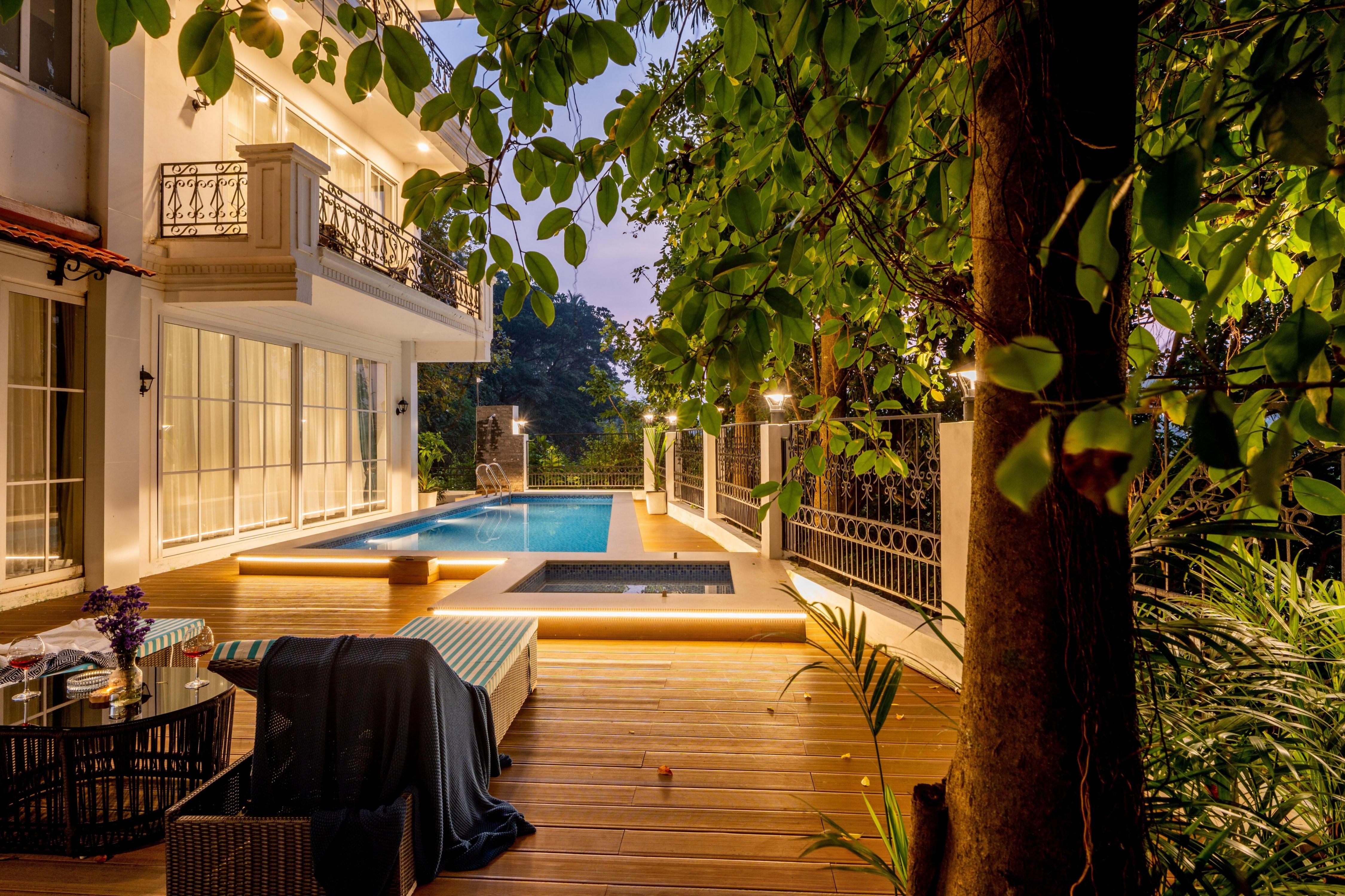 The Sunset Haven 4BHK Villa With Pool - Tap to explore photos