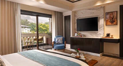 Auradoon, Dehradun - By Leisure Hotels Room Type - Family Suite with Balcony Auradoon, Dehradun - By Leisure Hotels Room Type - Family Suite with Balcony
