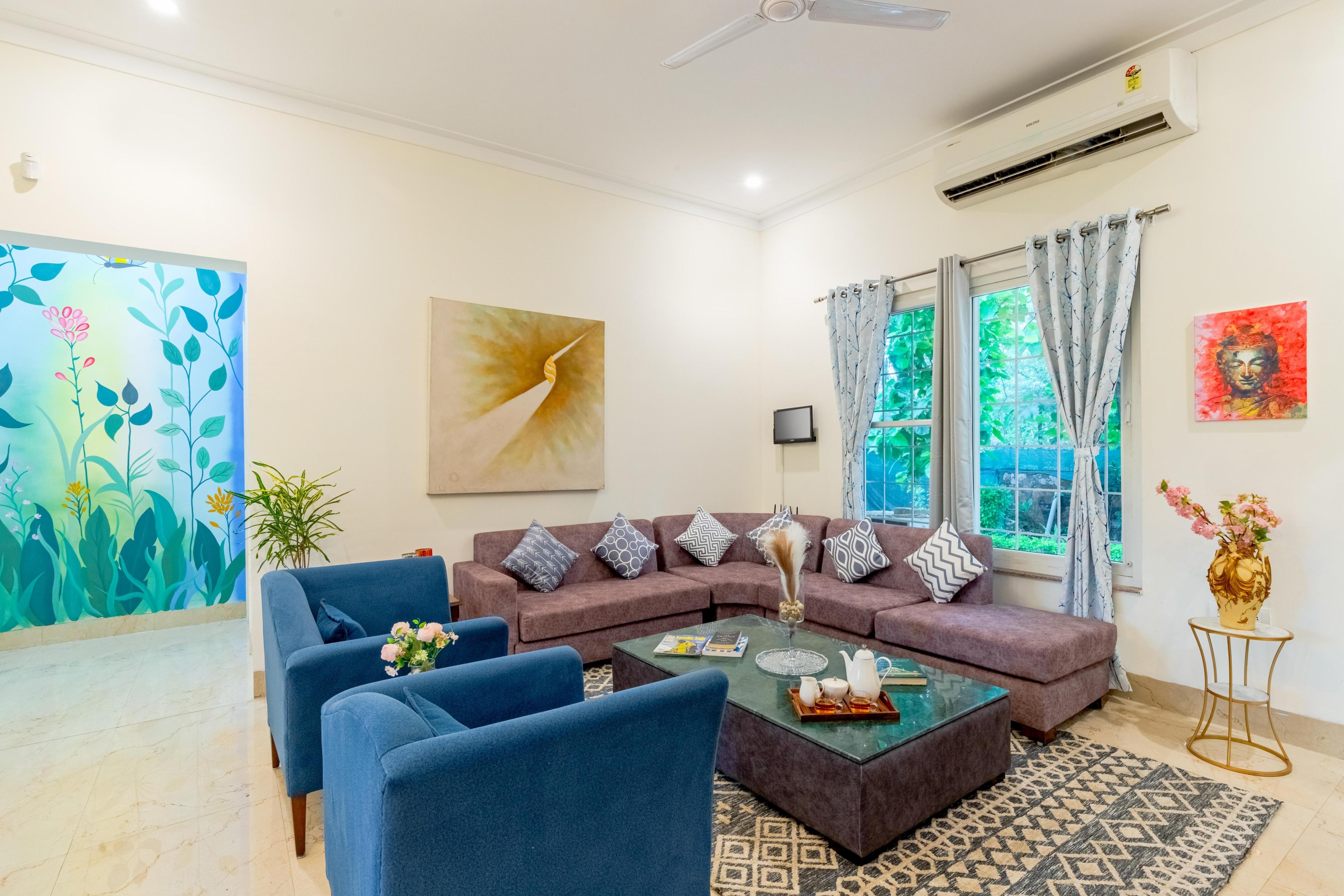 3 BHK Villa | Pvt Pool | Pet Friendly - Tap to explore photos