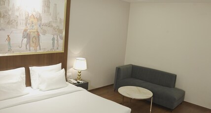 Hotel Pradoe - (Opp Mittal Mall) Room Type - Luxury room with bath tub Hotel Pradoe - (Opp Mittal Mall) Room Type - Luxury room with bath tub