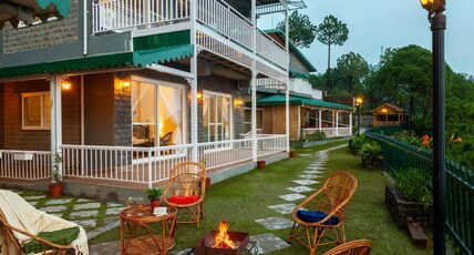 3 BHK Villa with cottages & Sauna Room Type - 2 BHK villa with Attic room | Scenic views