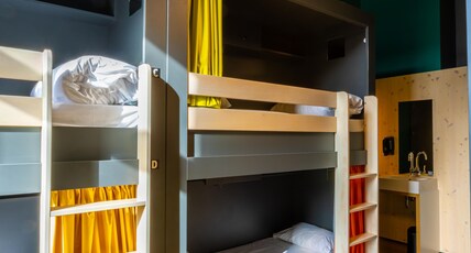 The People Strasbourg Room Type - Bed in a 6 beds mixed dorm with private bathroom The People Strasbourg Room Type - Bed in a 6 beds mixed dorm with private bathroom